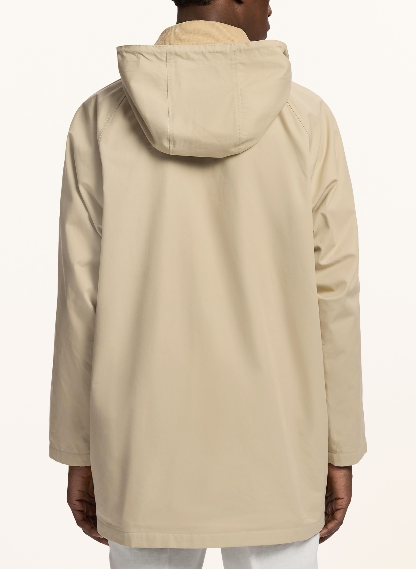 RALPH LAUREN PURPLE LABEL Parka cu glugă detașabilă: BEJ