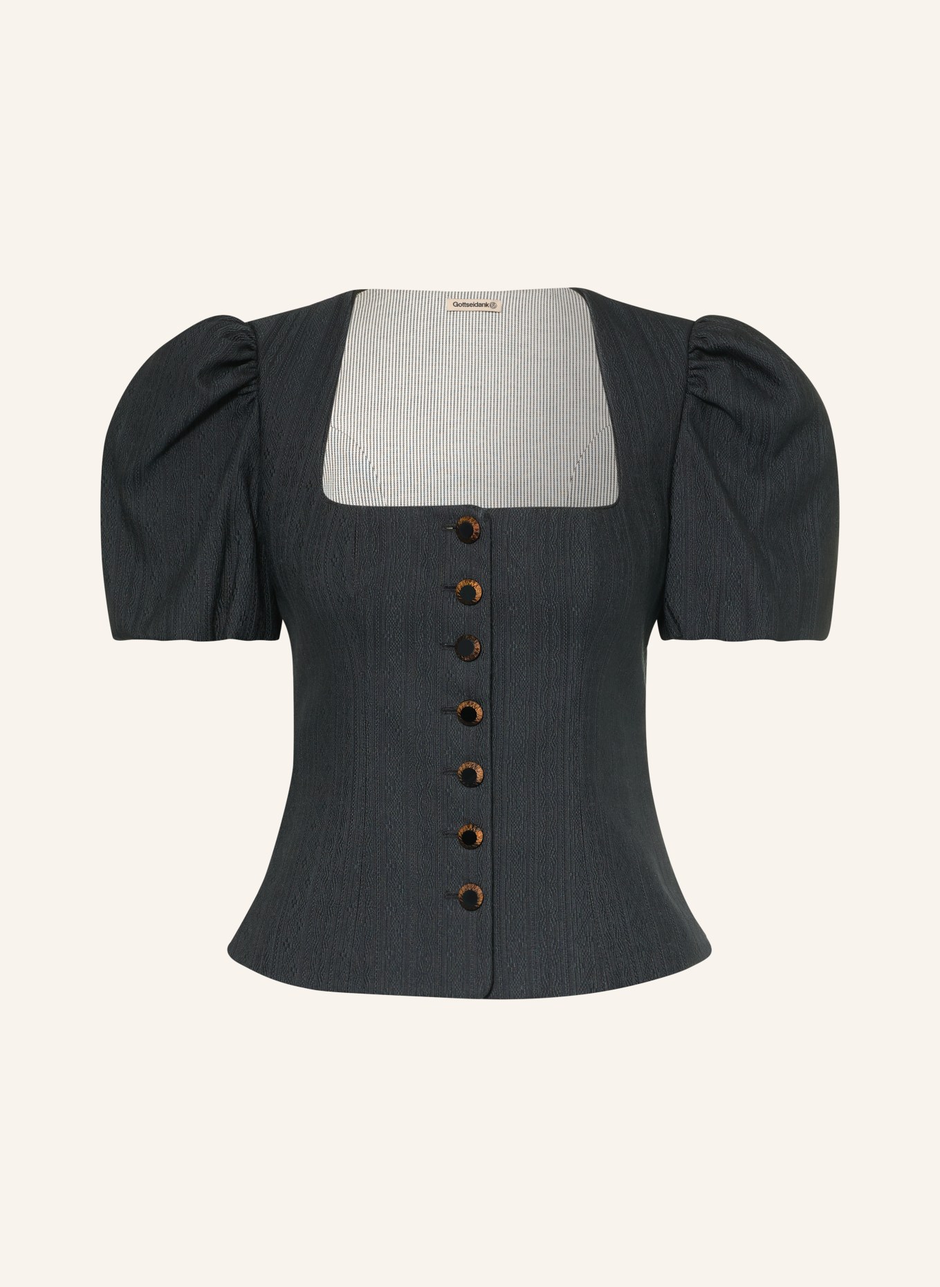 Gottseidank Corsage traditionnel KSENIA: NOIR