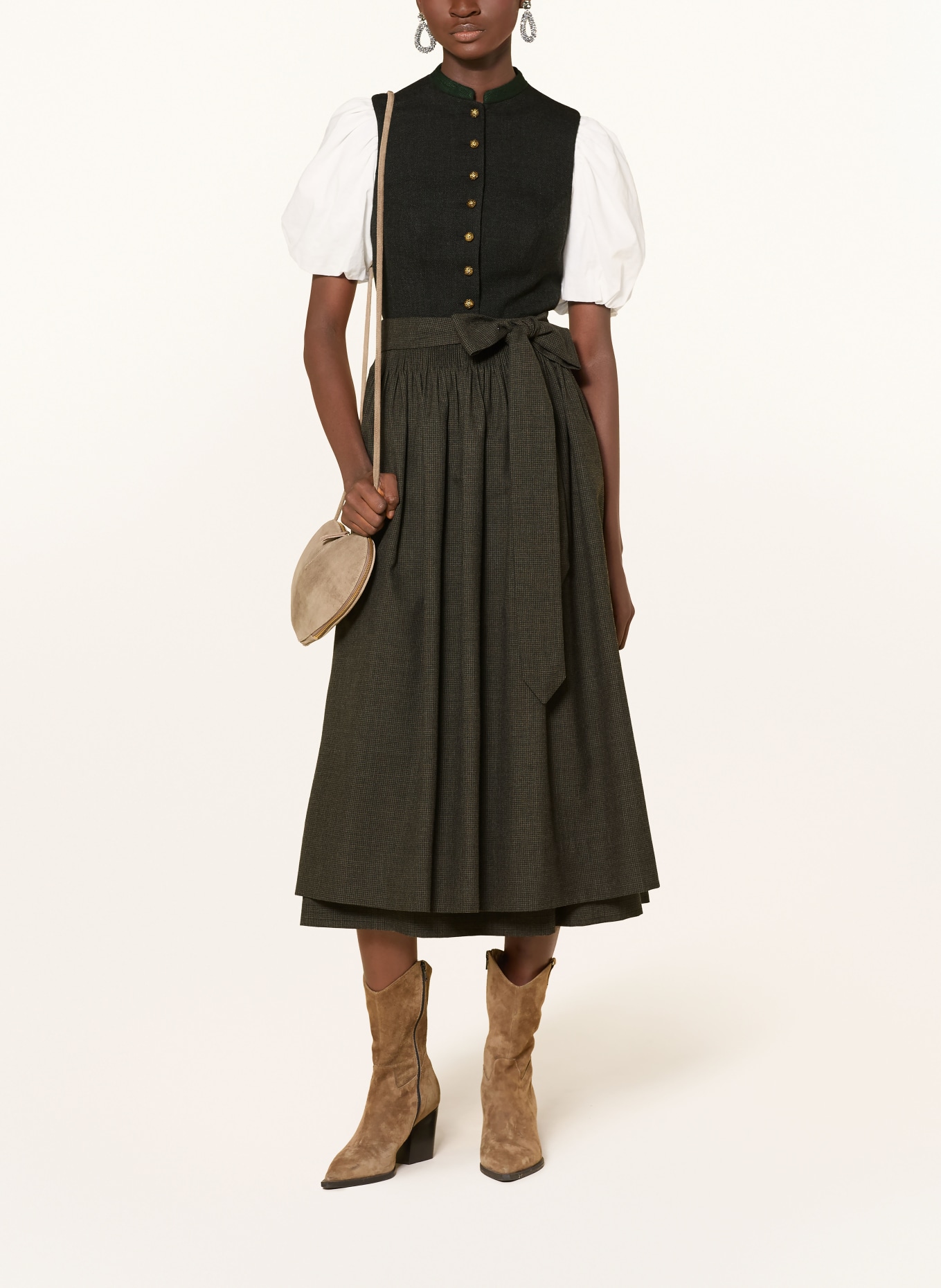 Gottseidank Dirndl MAGDA: KHAKI