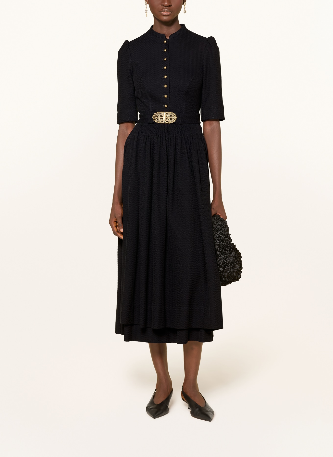 Gottseidank AURELIA Dirndl: BLACK