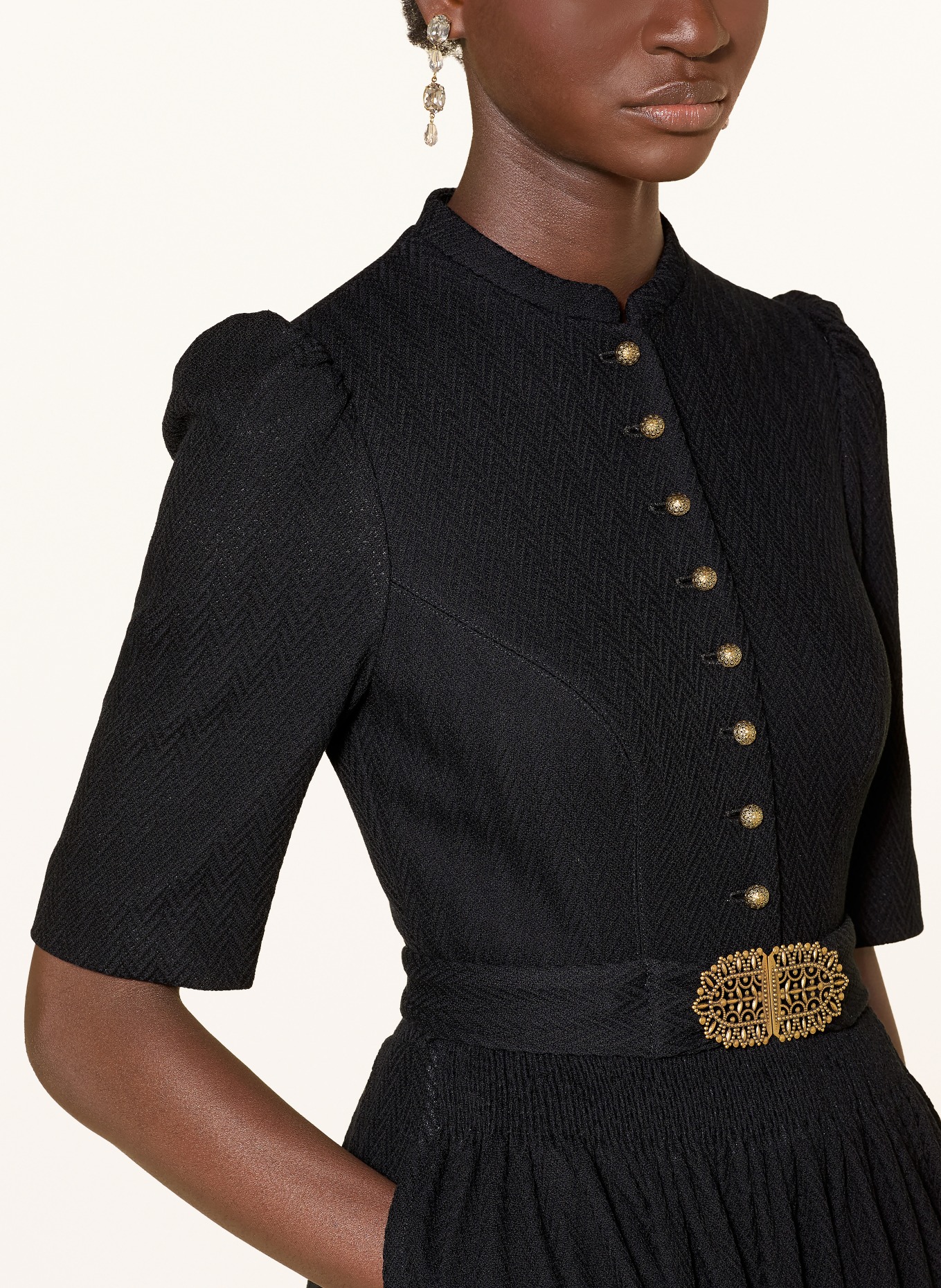 Gottseidank AURELIA Dirndl: BLACK