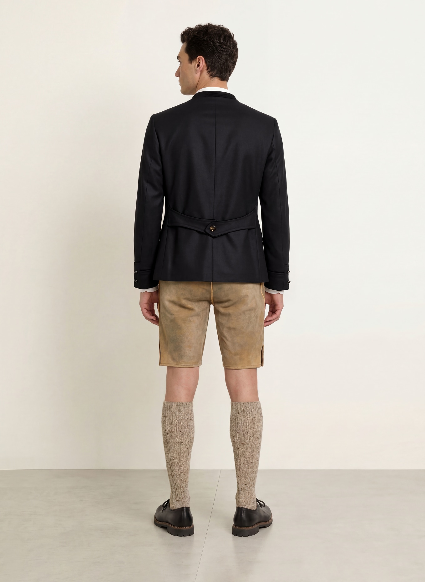Gottseidank Traditional jacket HELMUT: BLACK