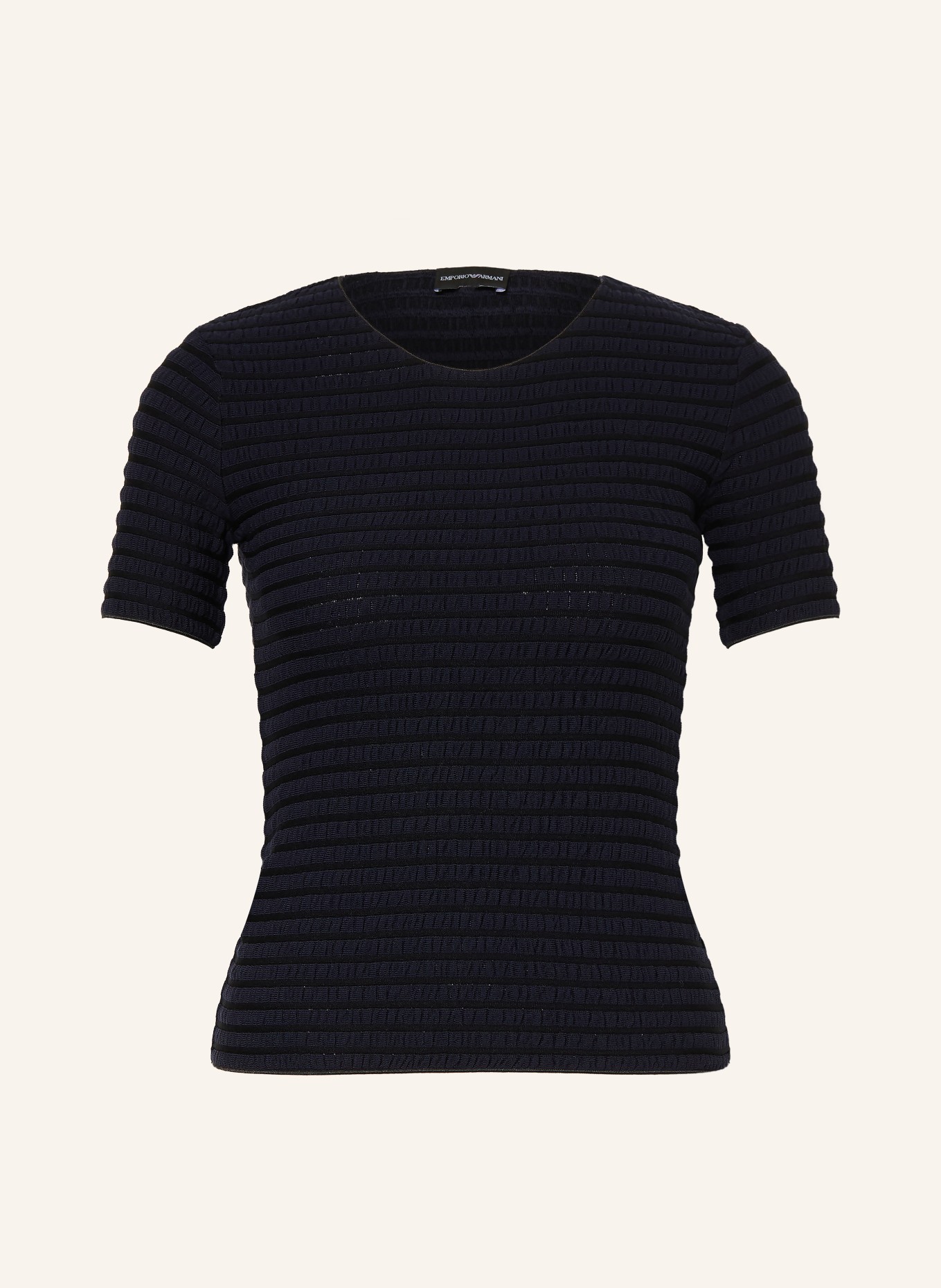 EMPORIO ARMANI Tričko: ČERNÁ