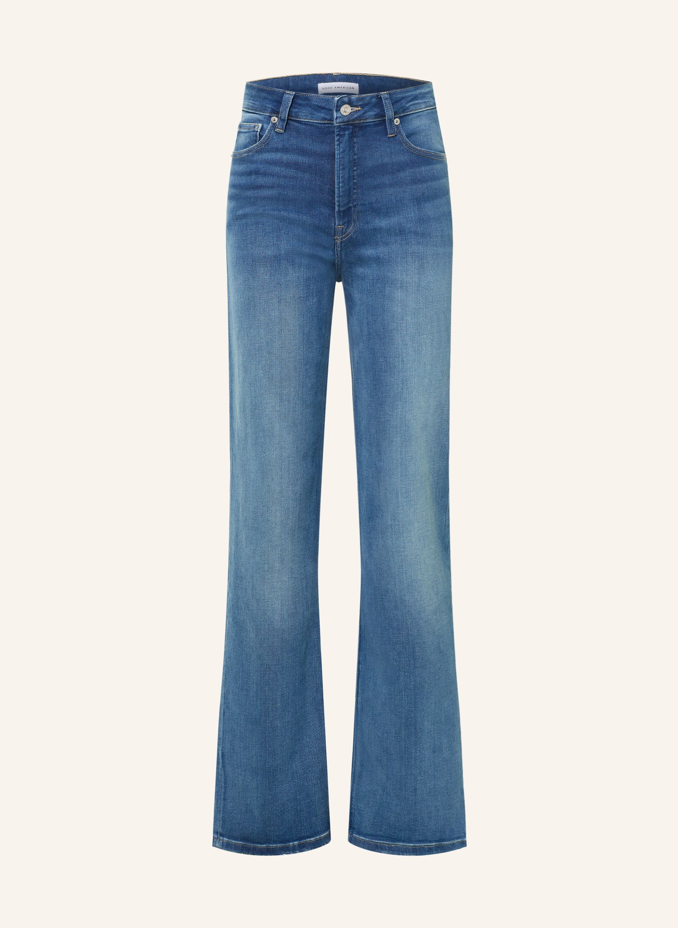 GOOD AMERICAN Straight jeans: 1243 Indigo