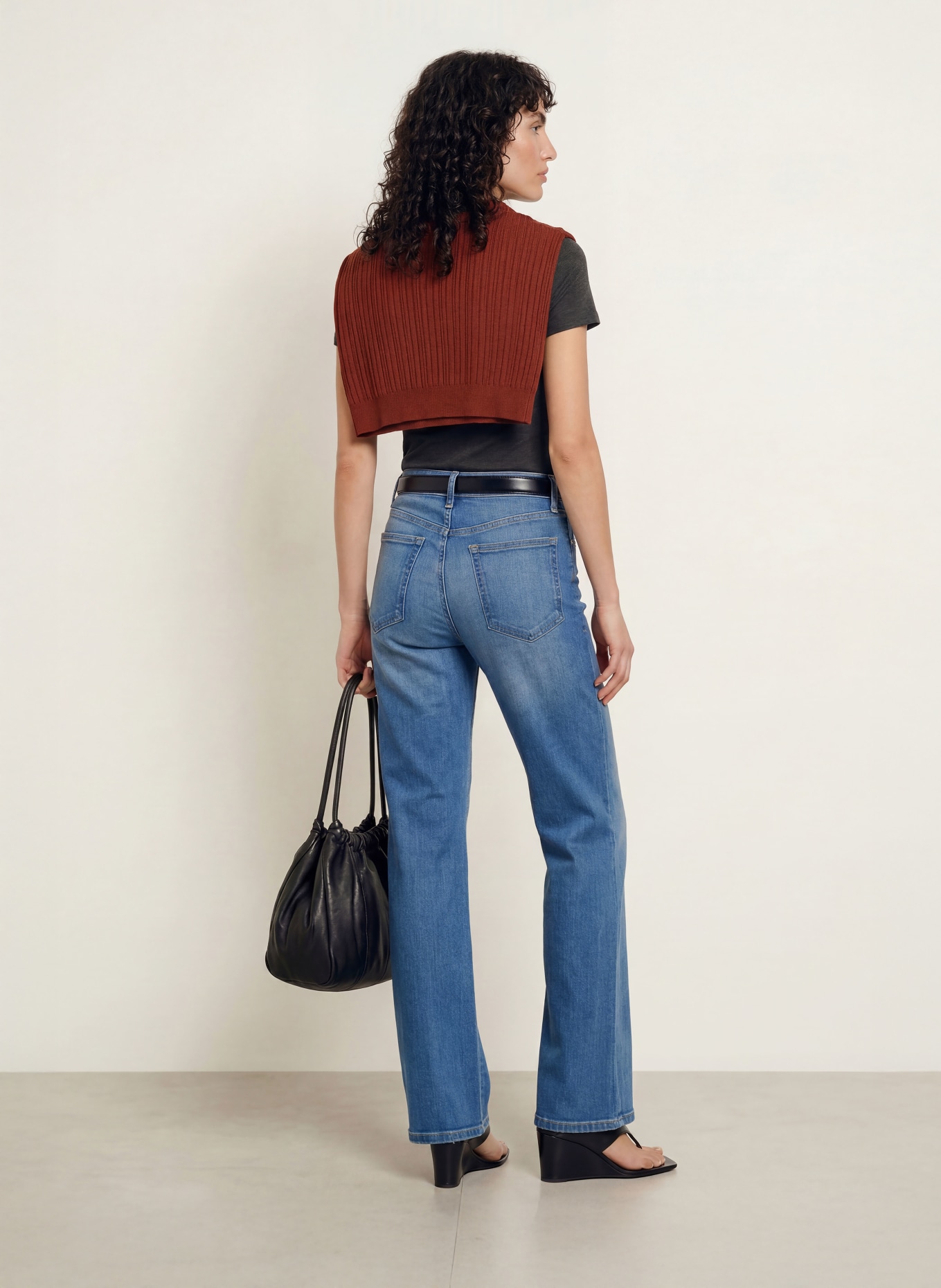 GOOD AMERICAN Straight jeans: 1243 Indigo