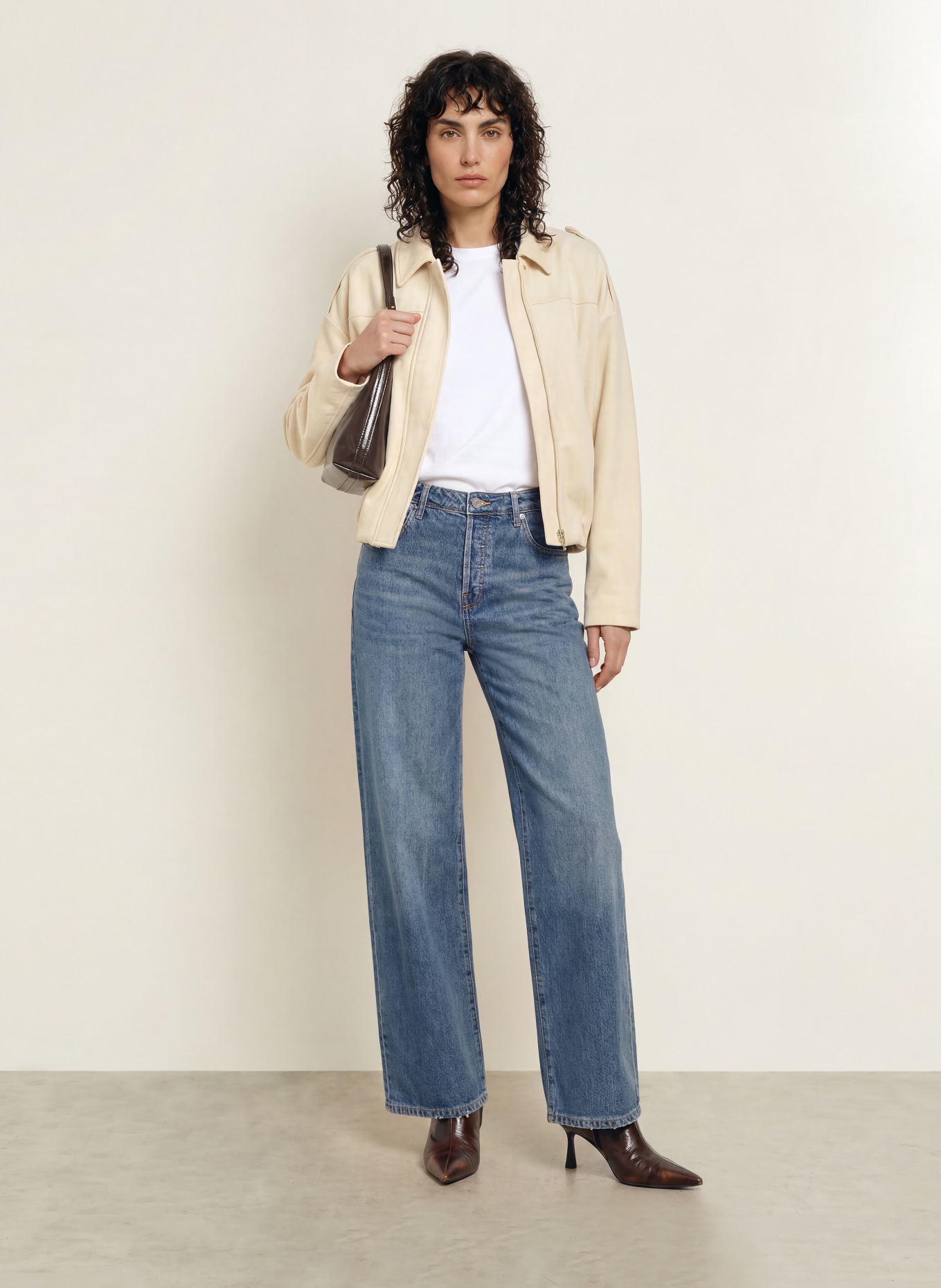 GOOD AMERICAN Jean wide leg: 1237 Indigo