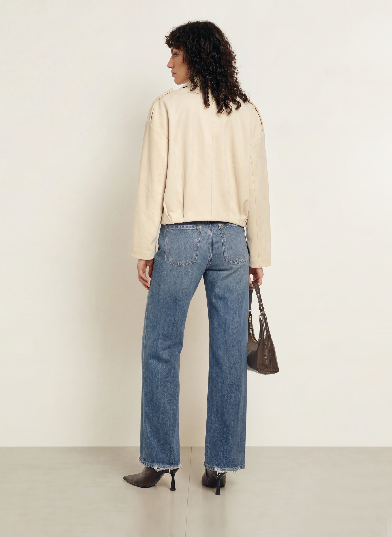 GOOD AMERICAN Jean wide leg: 1237 Indigo