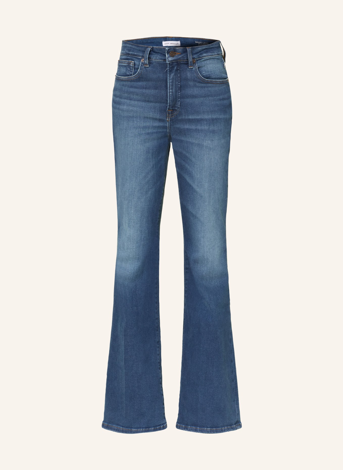 GOOD AMERICAN Jean flare: 1233 Indigo