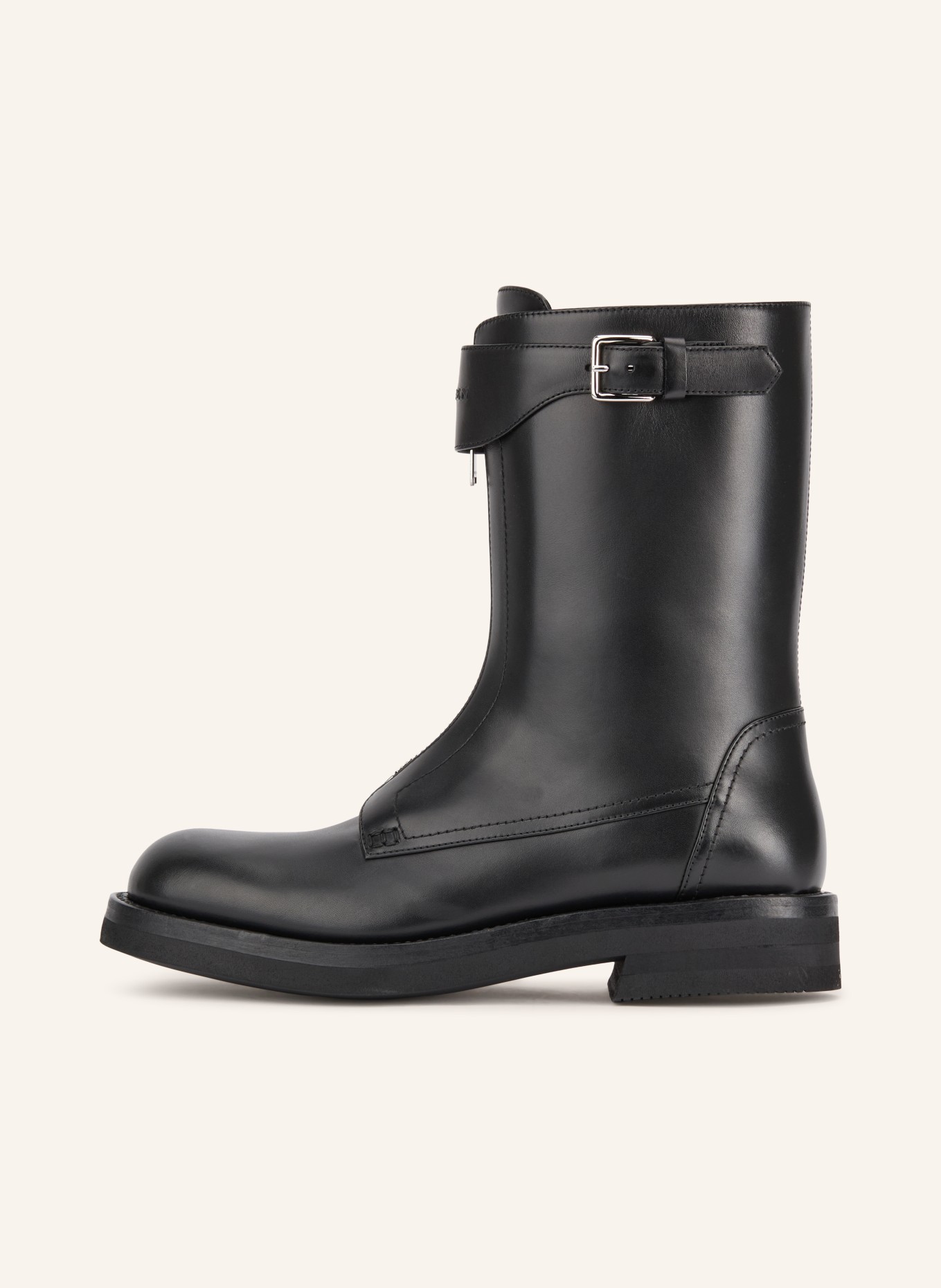 McQUEEN Boots: SCHWARZ