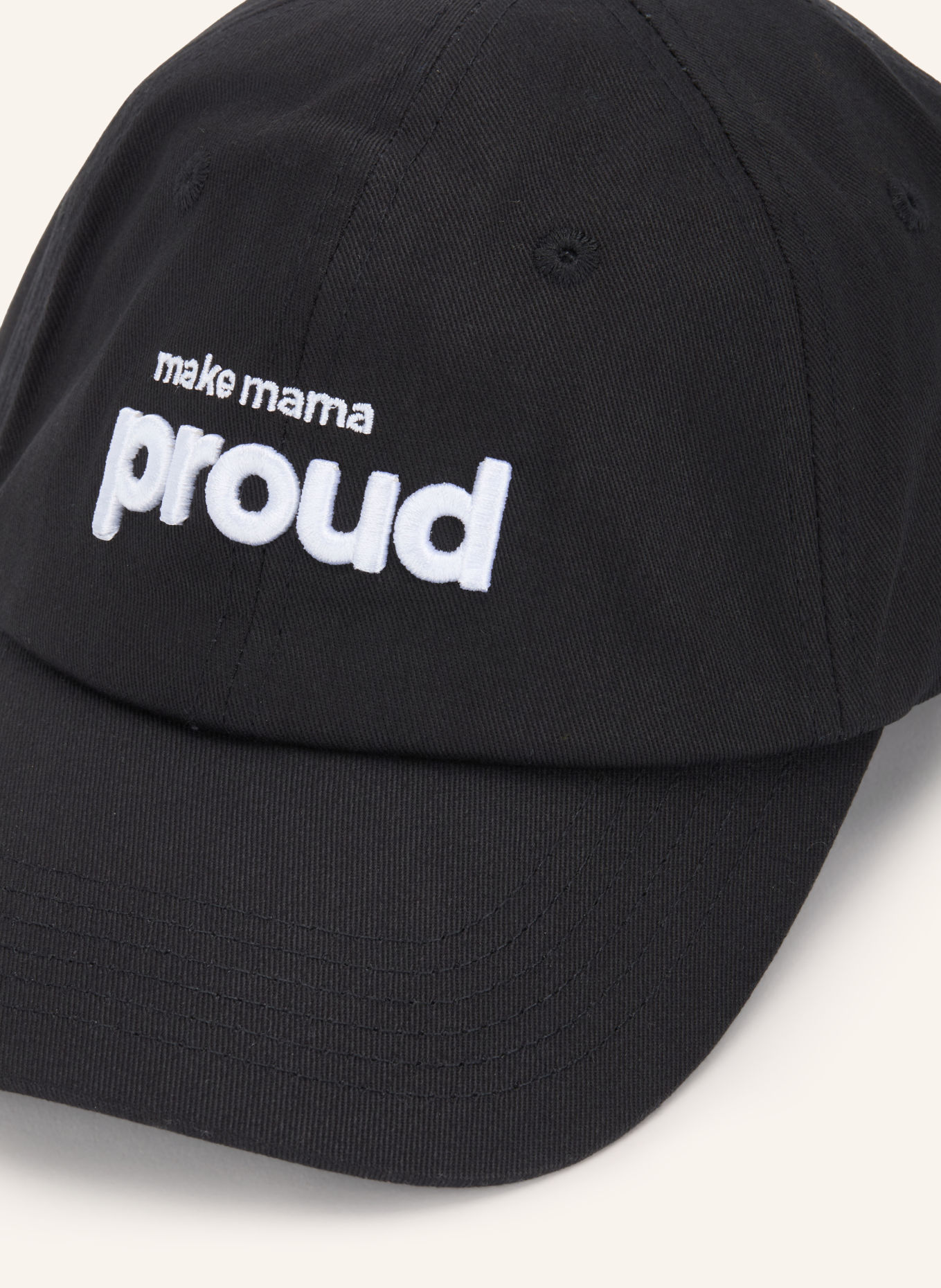 Hatline LAB MAKE MAMA PROUD Cap: BLACK