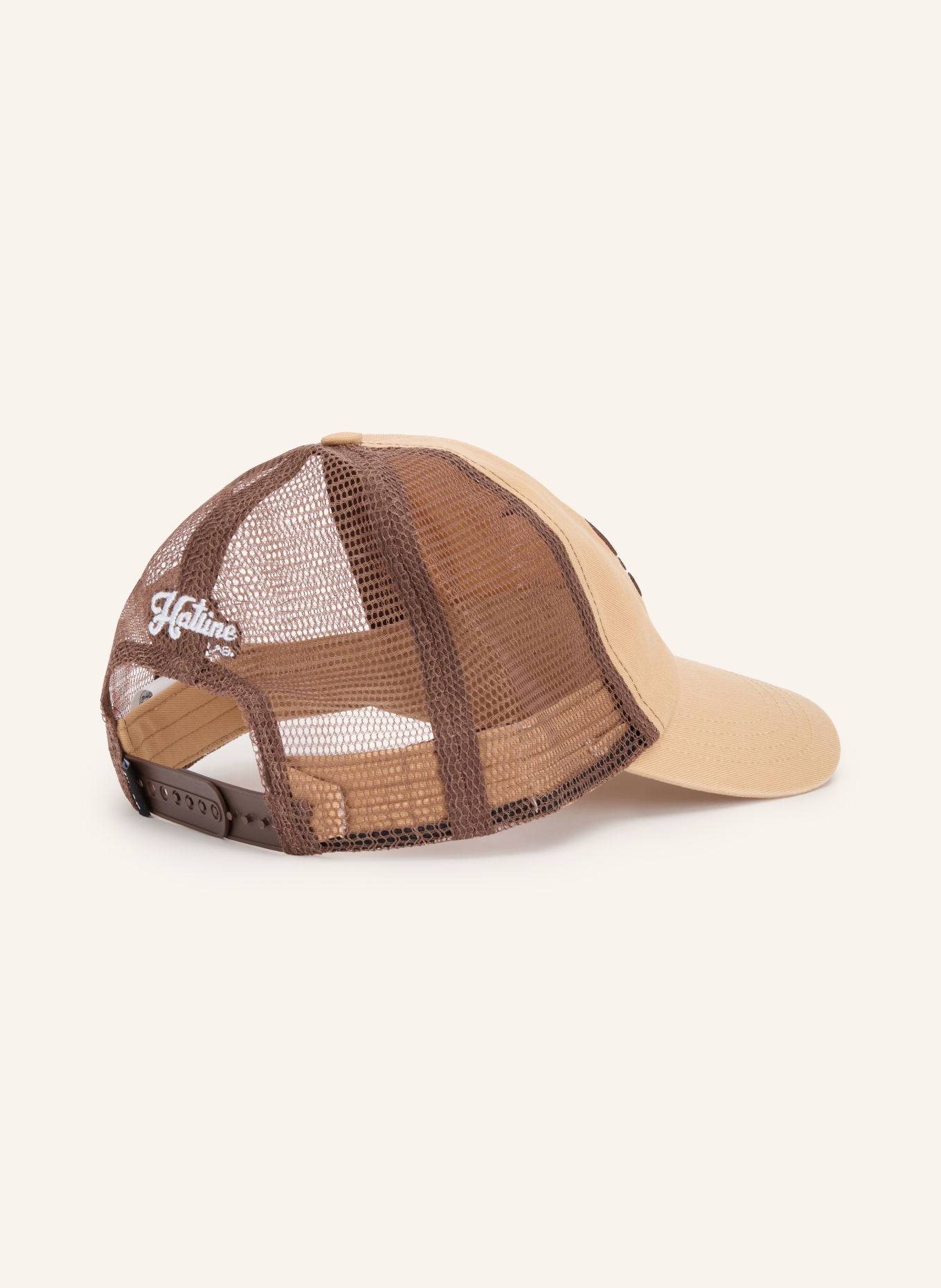 Hatline LAB Cap HERITAGE LOGO: BÉŽOVÁ / HNĚDÁ