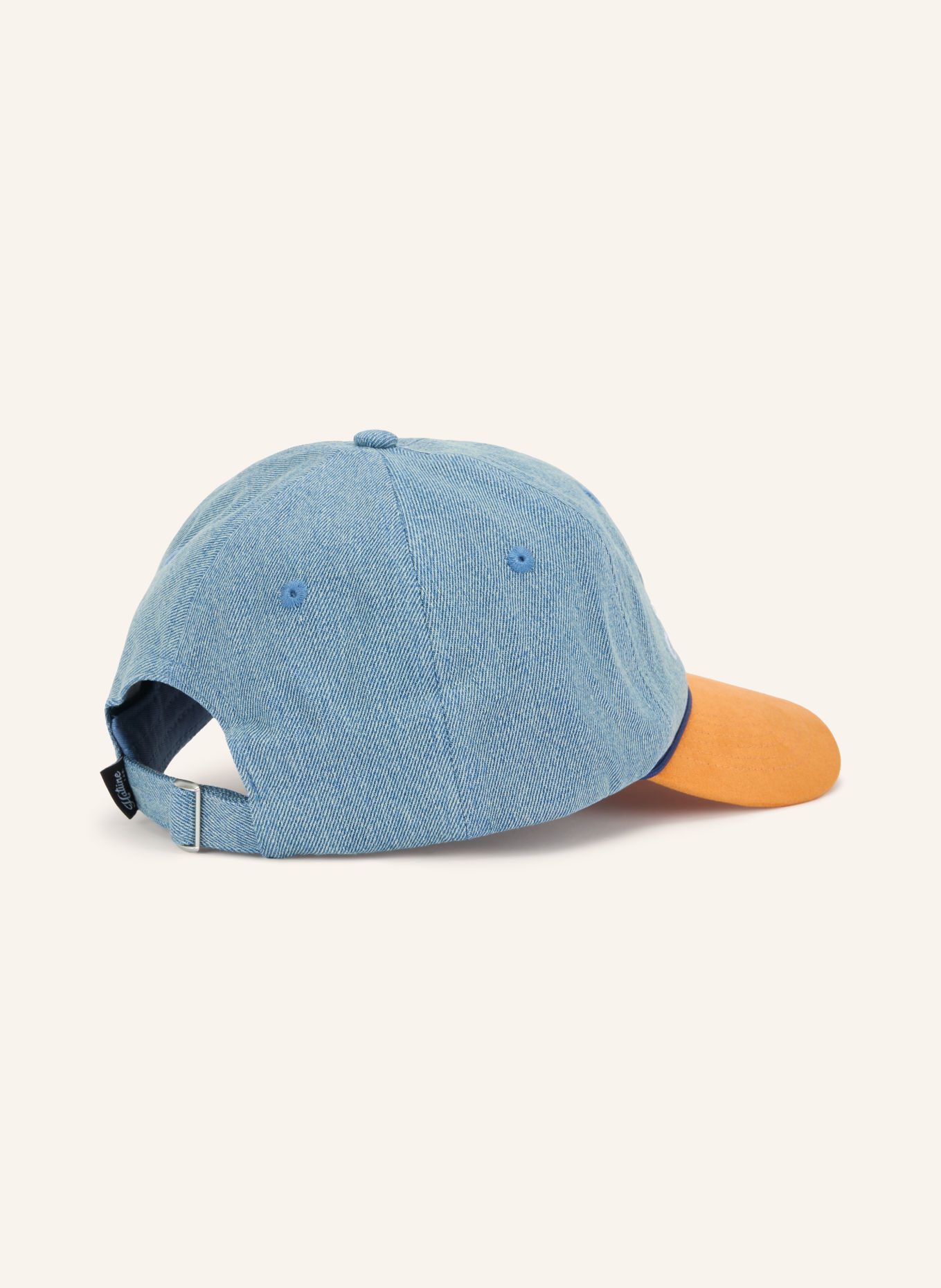 Hatline LAB Cap SOCIETY: HELLBLAU / ORANGE