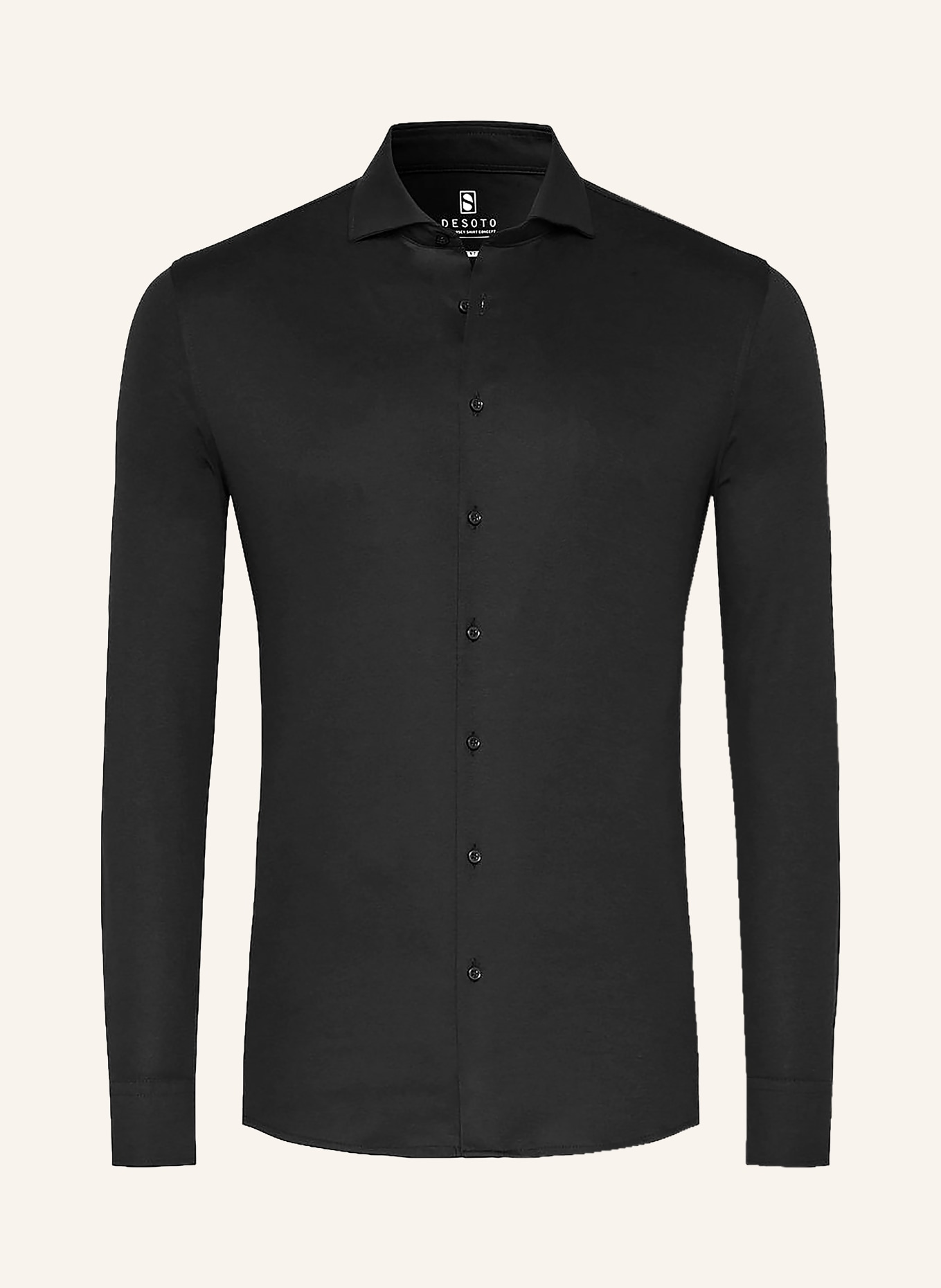 DESOTO Slim-Fit Shirt: BLACK