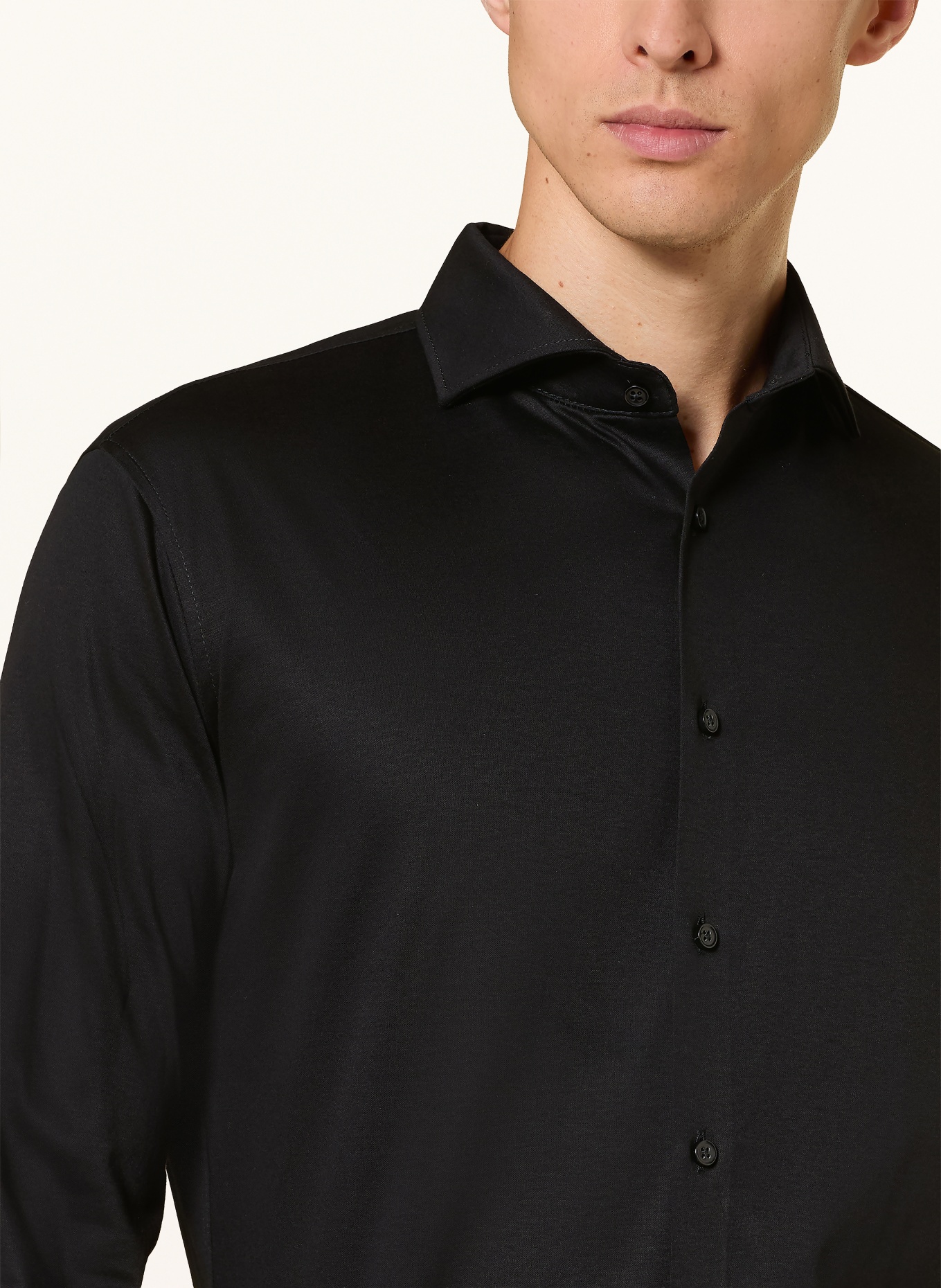 DESOTO Slim-Fit Shirt: BLACK