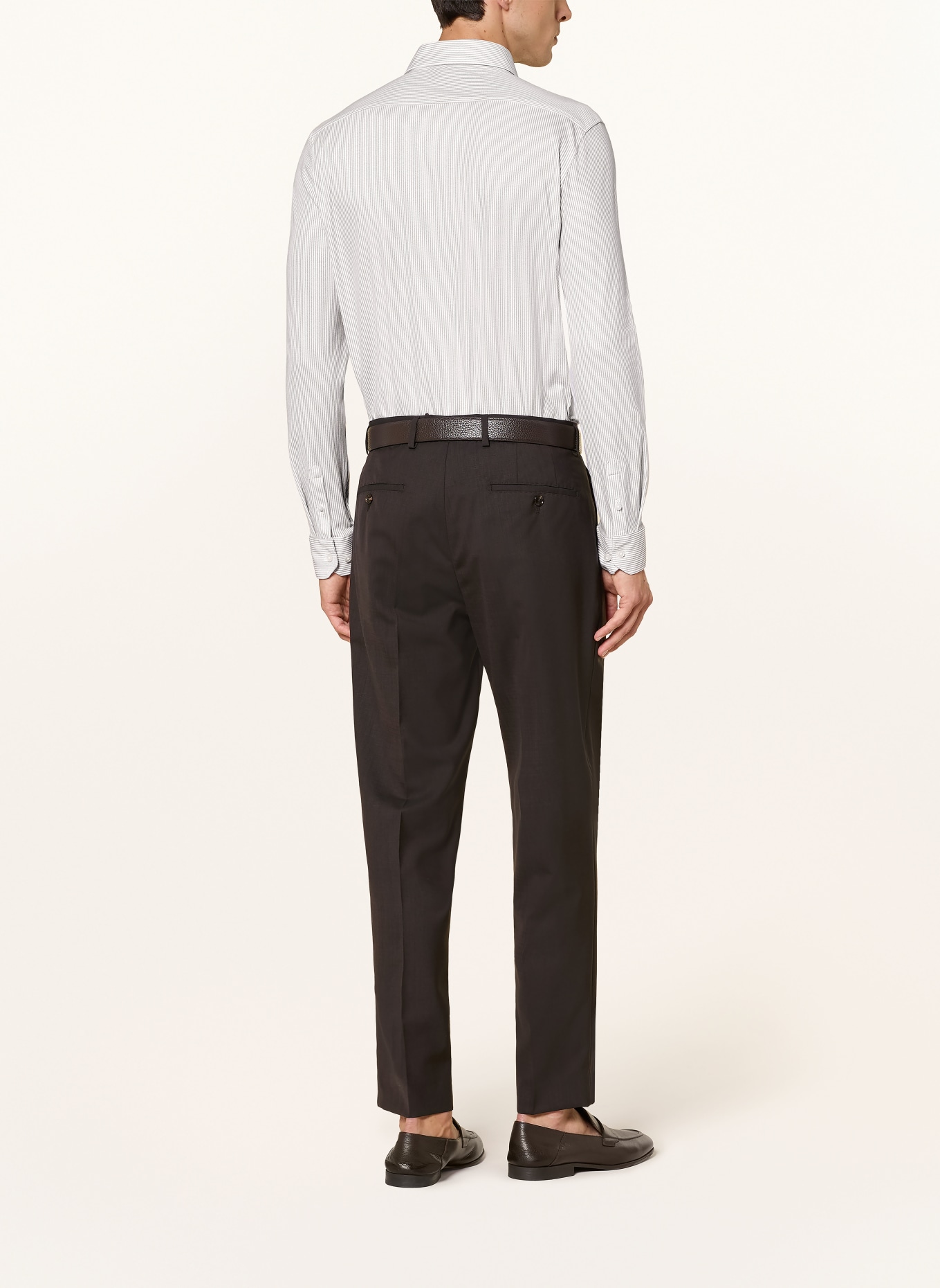 DESOTO Slim-Fit Jersey Shirt: CREAM / TAUPE