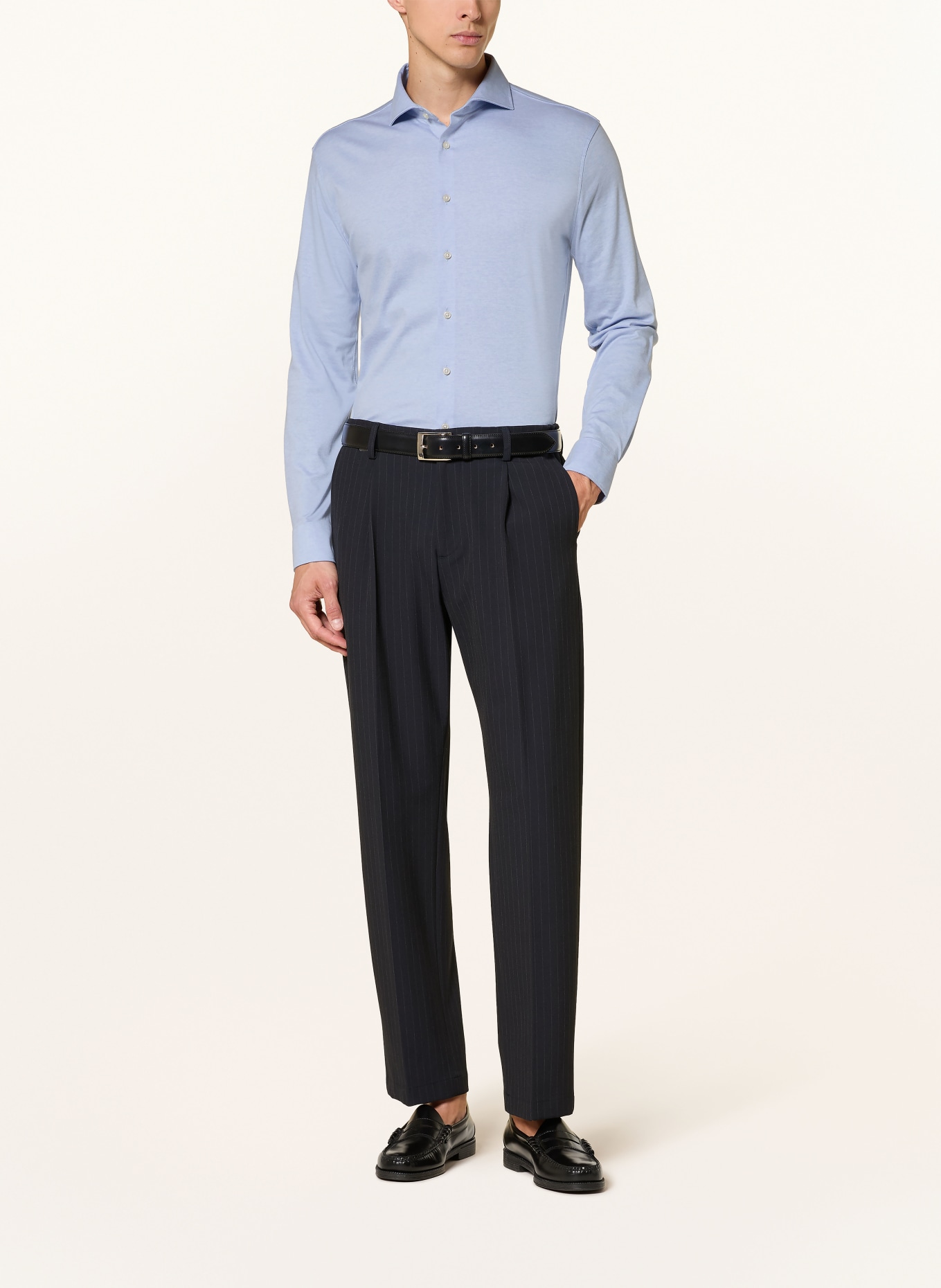 DESOTO Slim-Fit Shirt: LIGHT BLUE