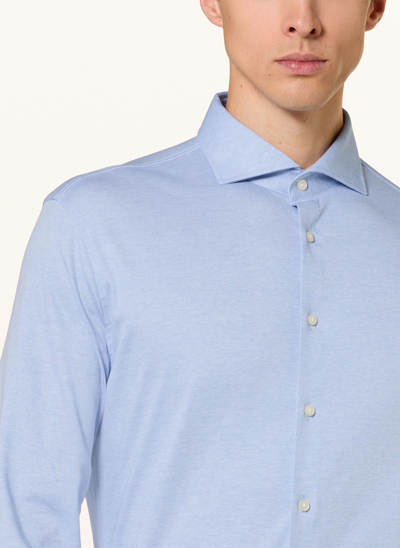 DESOTO Slim-Fit Shirt: LIGHT BLUE