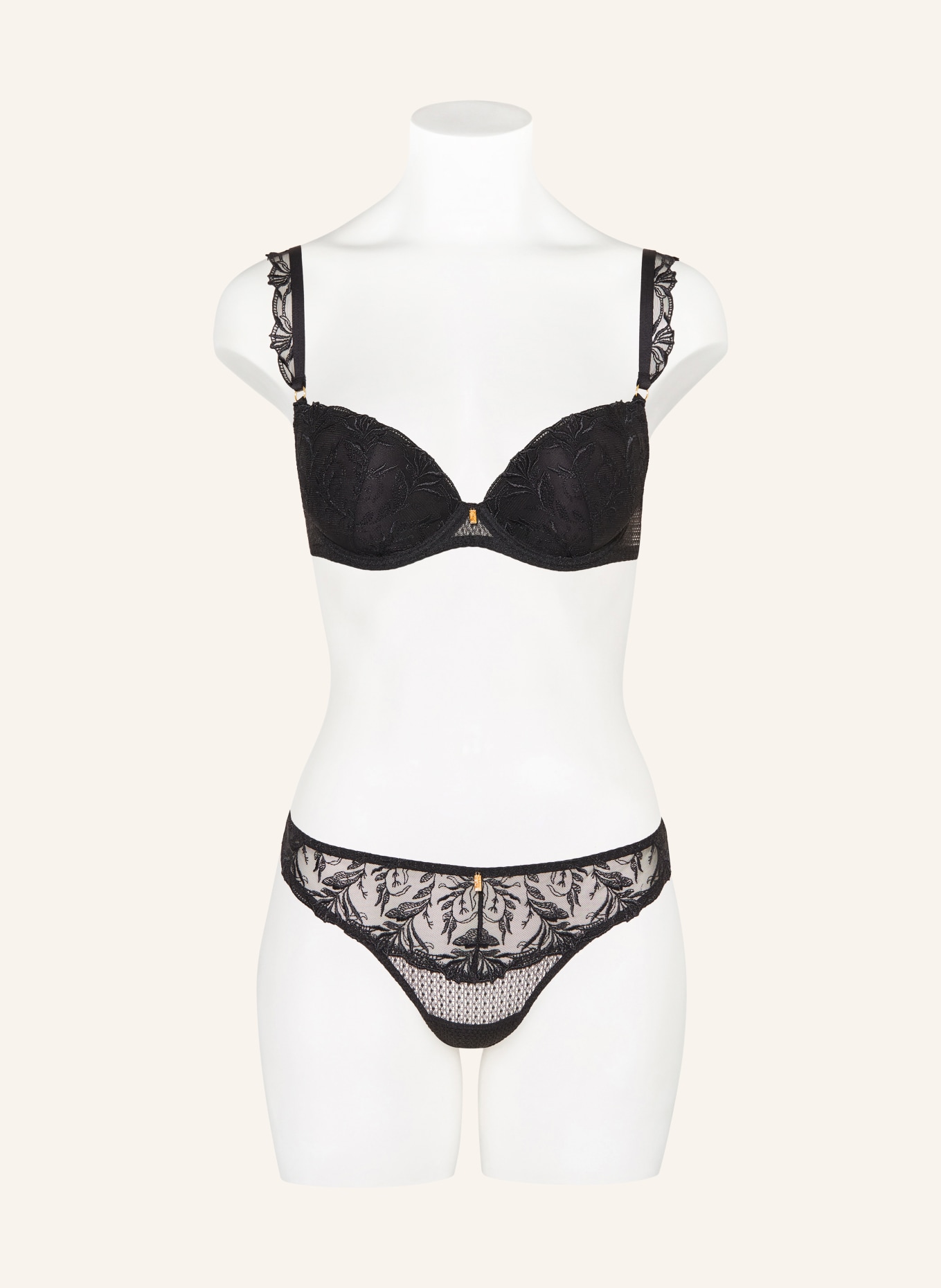 Aubade Soutien-gorge push-up HIDDEN TREASURE: NOIR