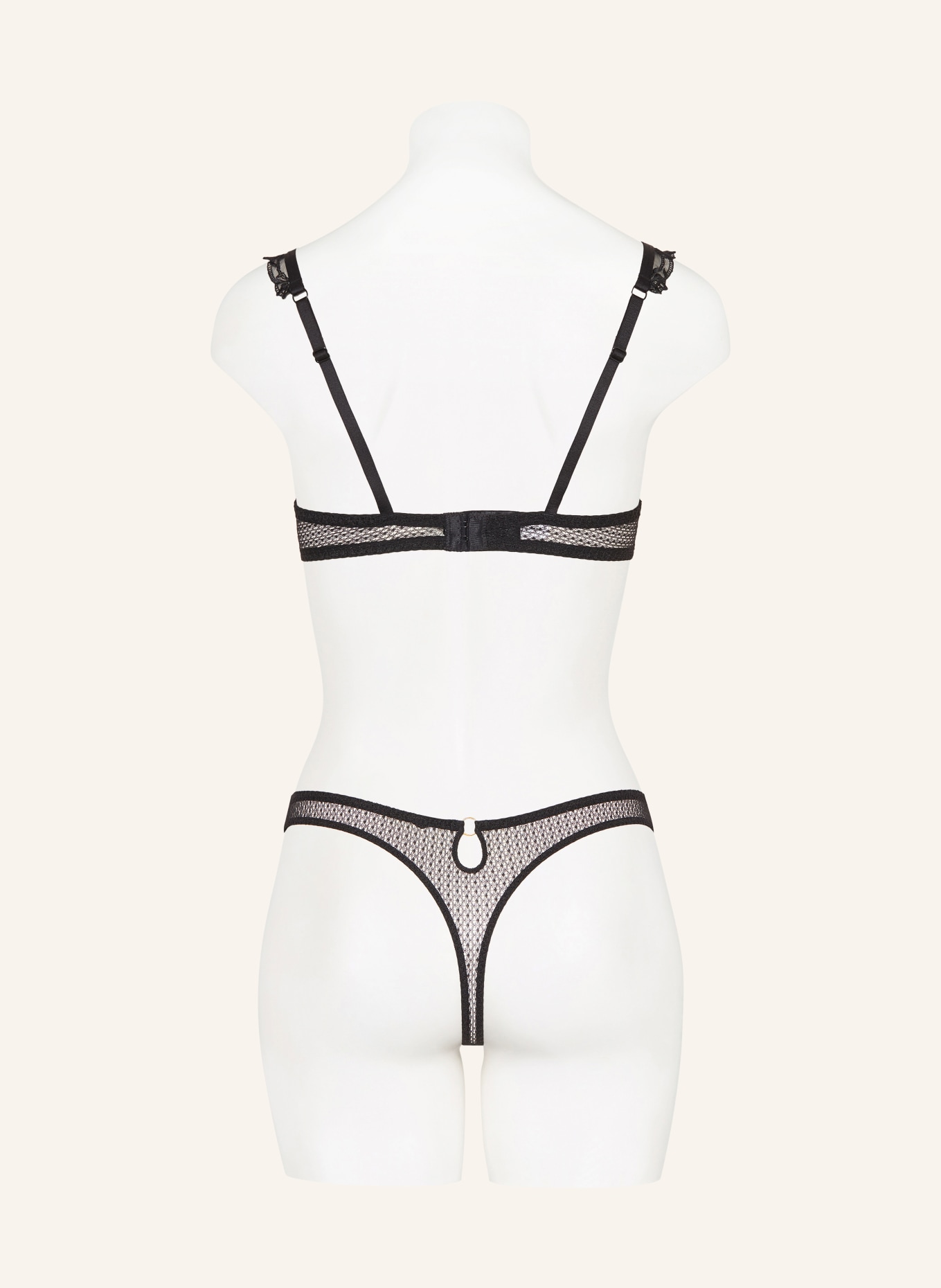 Aubade Soutien-gorge push-up HIDDEN TREASURE: NOIR