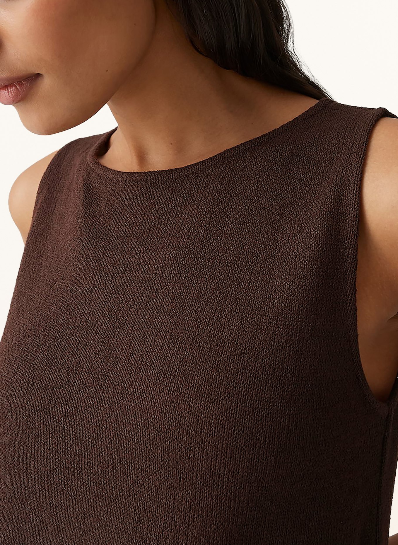 OPUS Stricktop ILONKI: DUNKELBRAUN