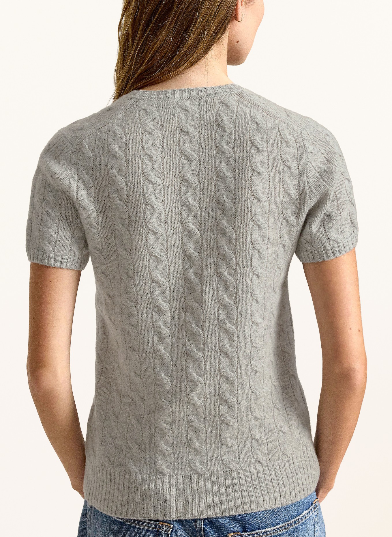 POLO RALPH LAUREN Strickshirt: GRAU