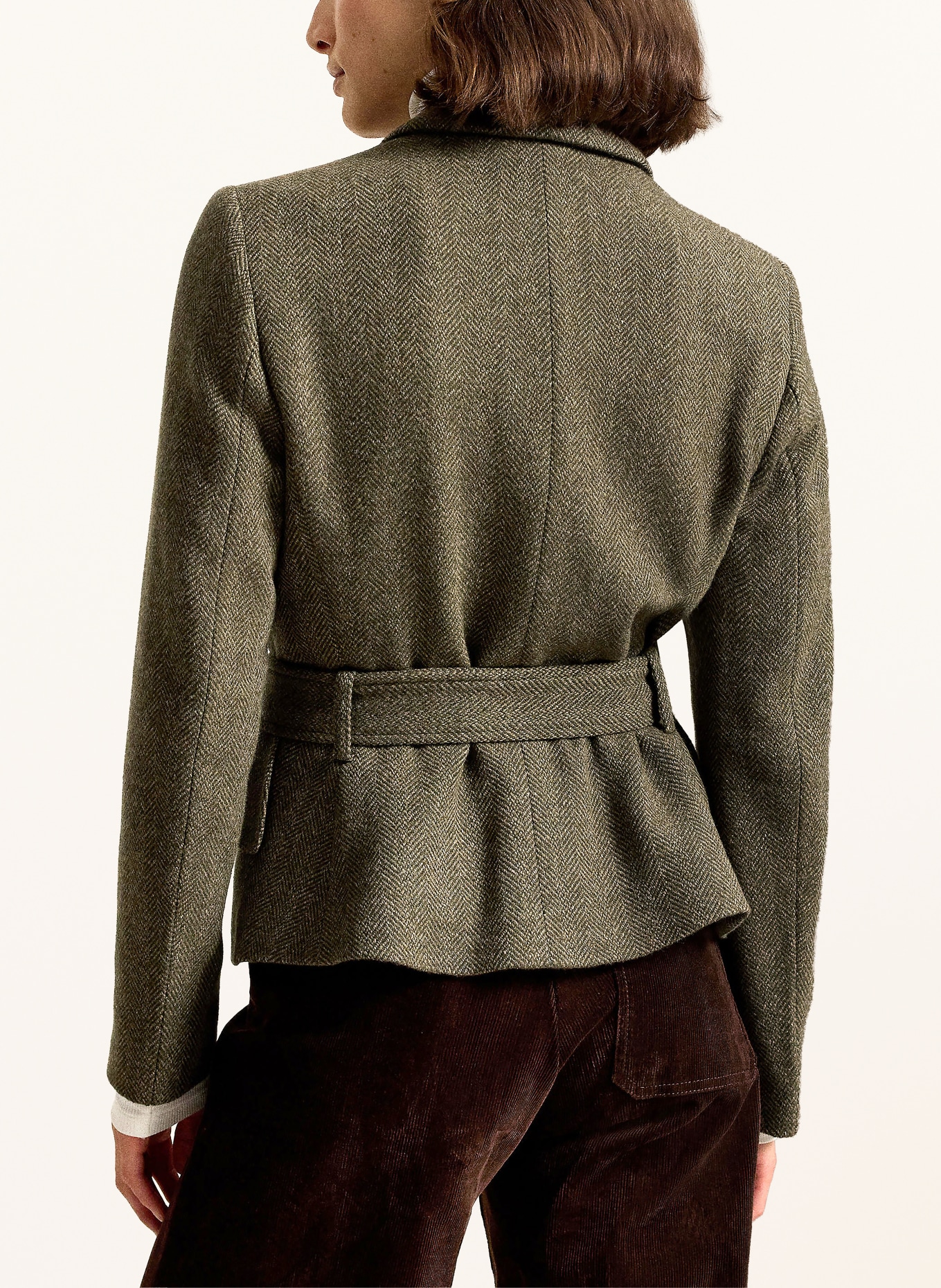POLO RALPH LAUREN Blazer: OLIV / BEIGE / DUNKELGRÜN