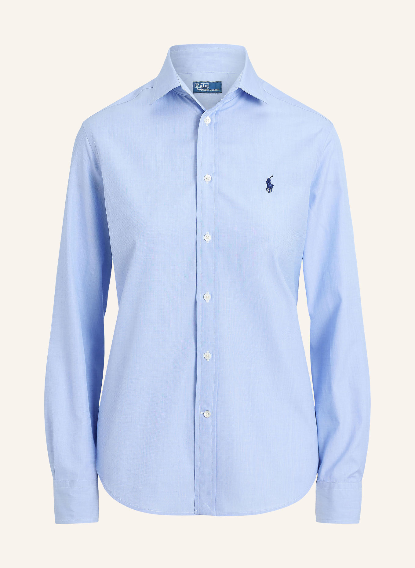 POLO RALPH LAUREN Overhemdblouse: LICHTBLAUW / DONKERBLAUW