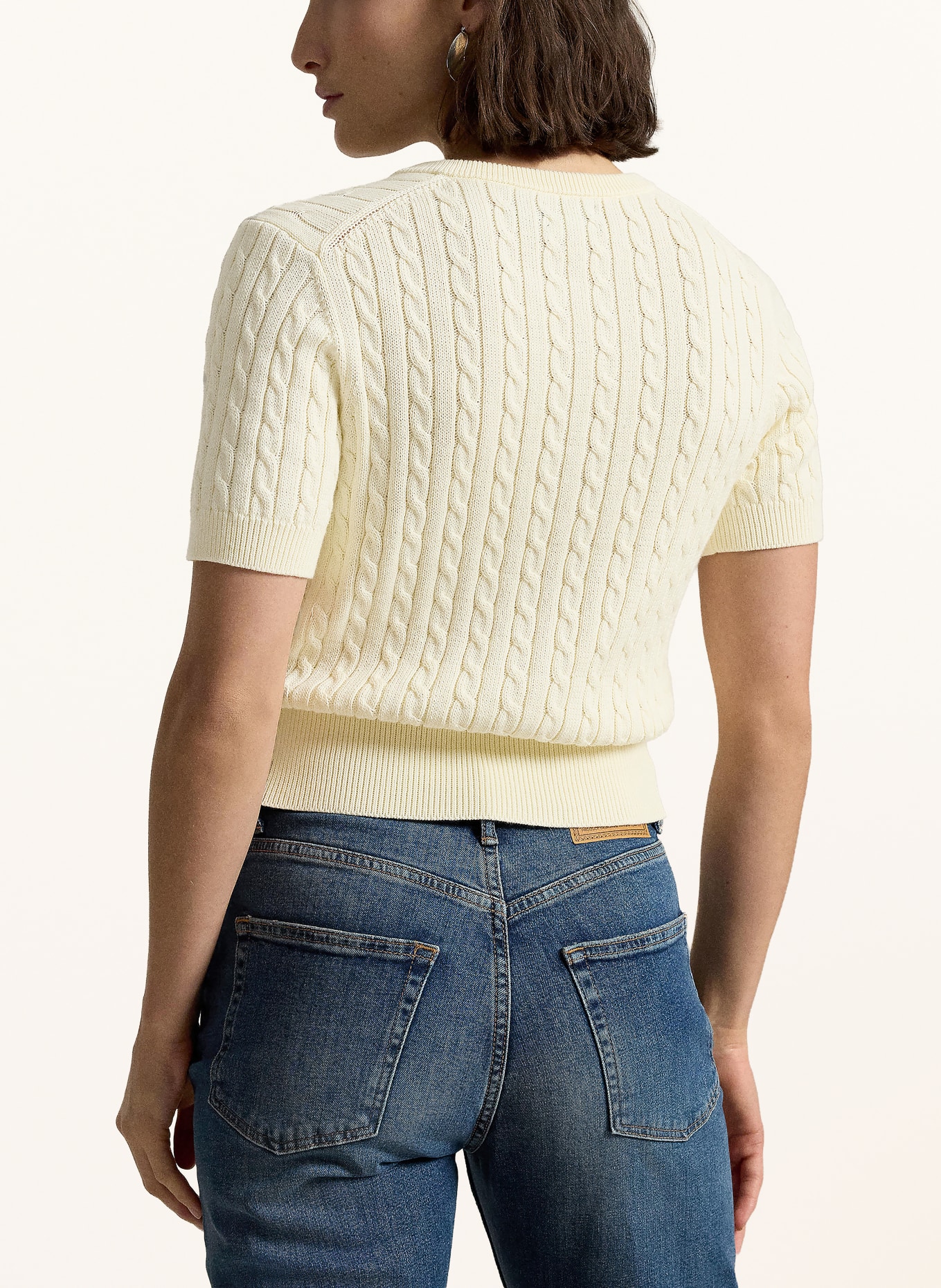 POLO RALPH LAUREN Strickshirt: CREME