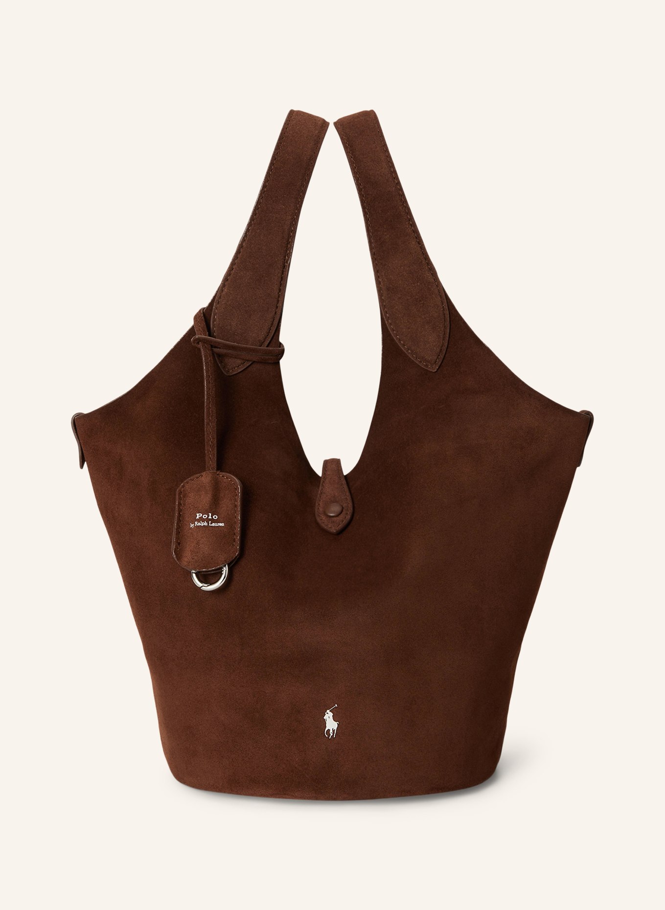 POLO RALPH LAUREN Shoppers: DARK BROWN / SILVER
