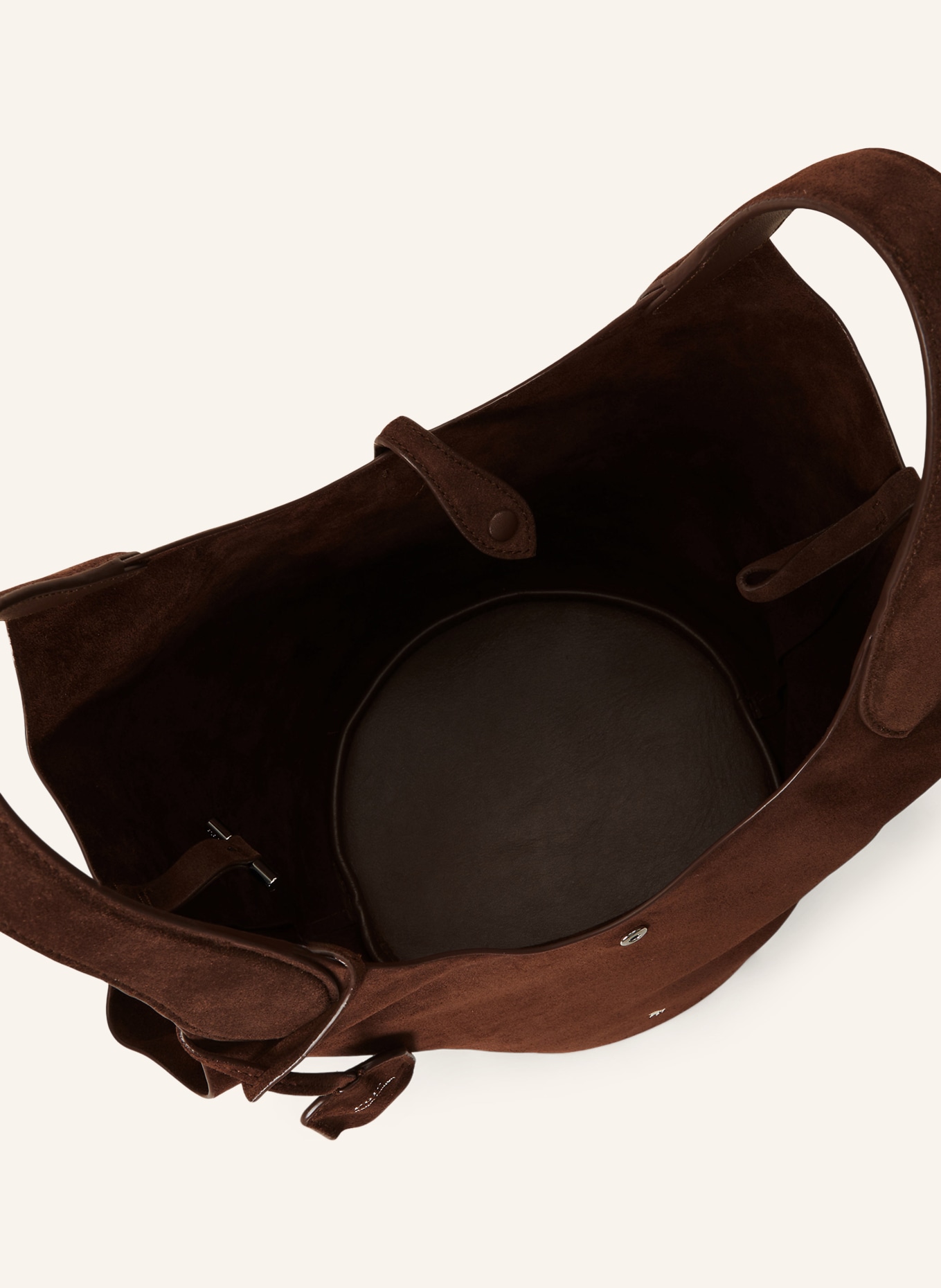 POLO RALPH LAUREN Shoppers: DARK BROWN / SILVER