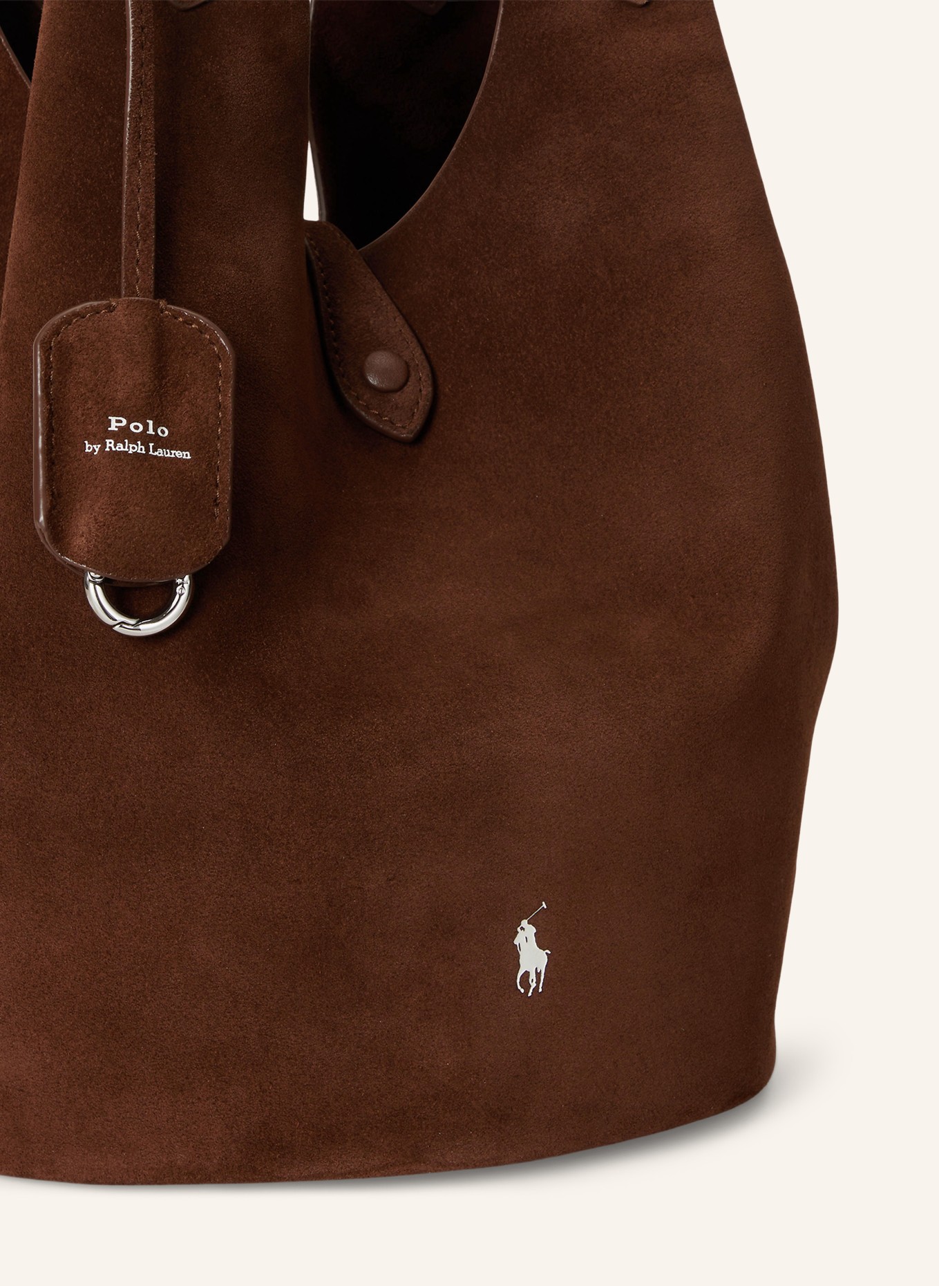 POLO RALPH LAUREN Shoppers: DARK BROWN / SILVER