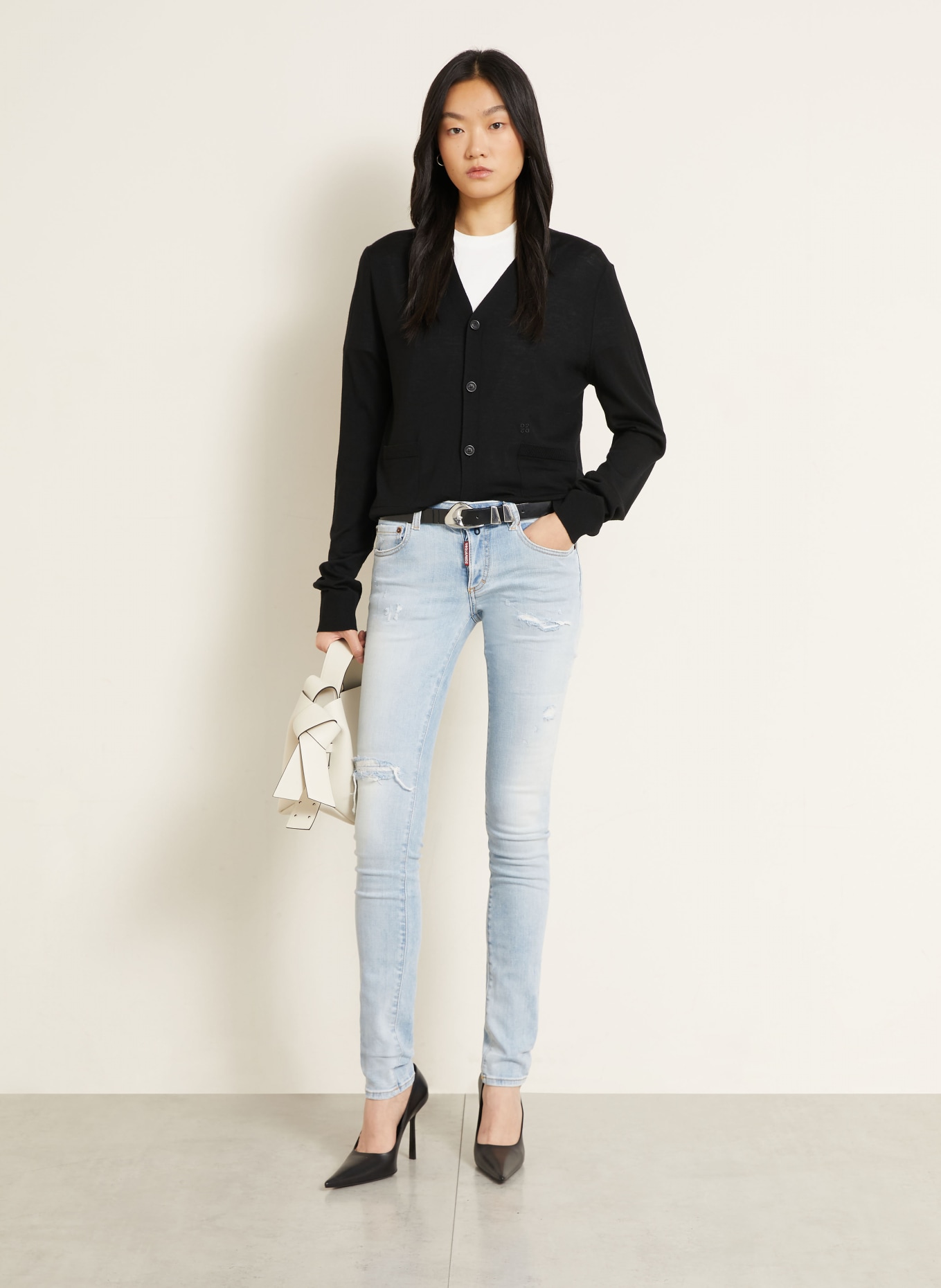DSQUARED2 Skinny Jeans: 470 NAVY BLUE