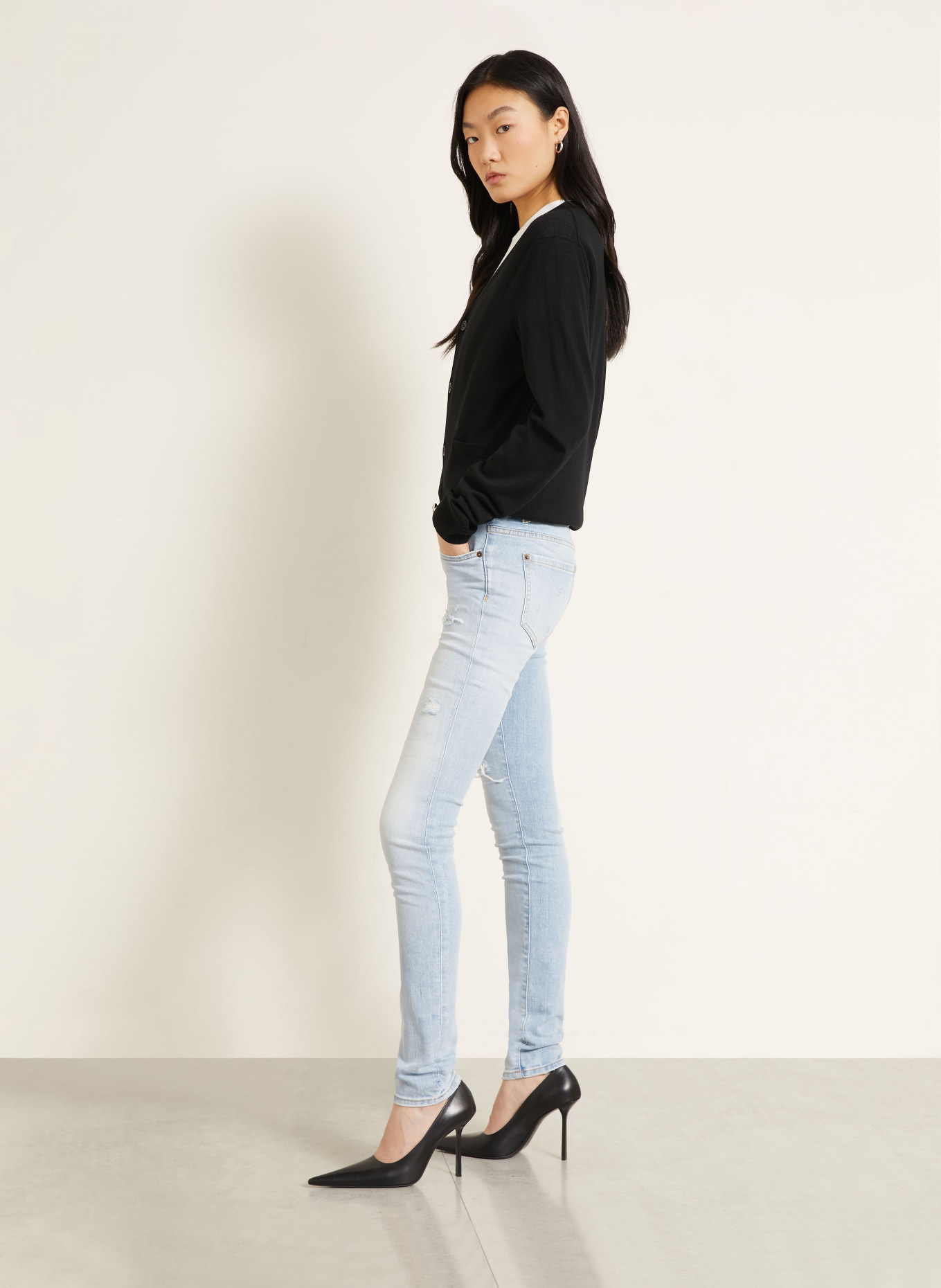 DSQUARED2 Skinny Jeans: 470 NAVY BLUE
