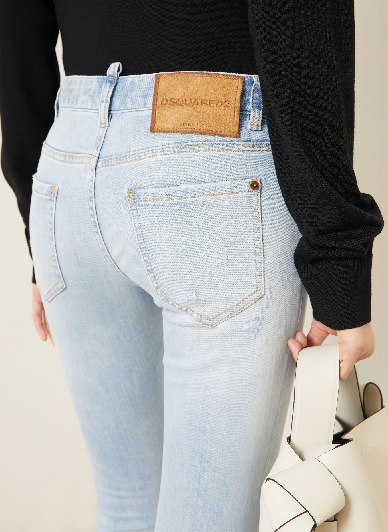 DSQUARED2 Skinny Jeans: 470 NAVY BLUE