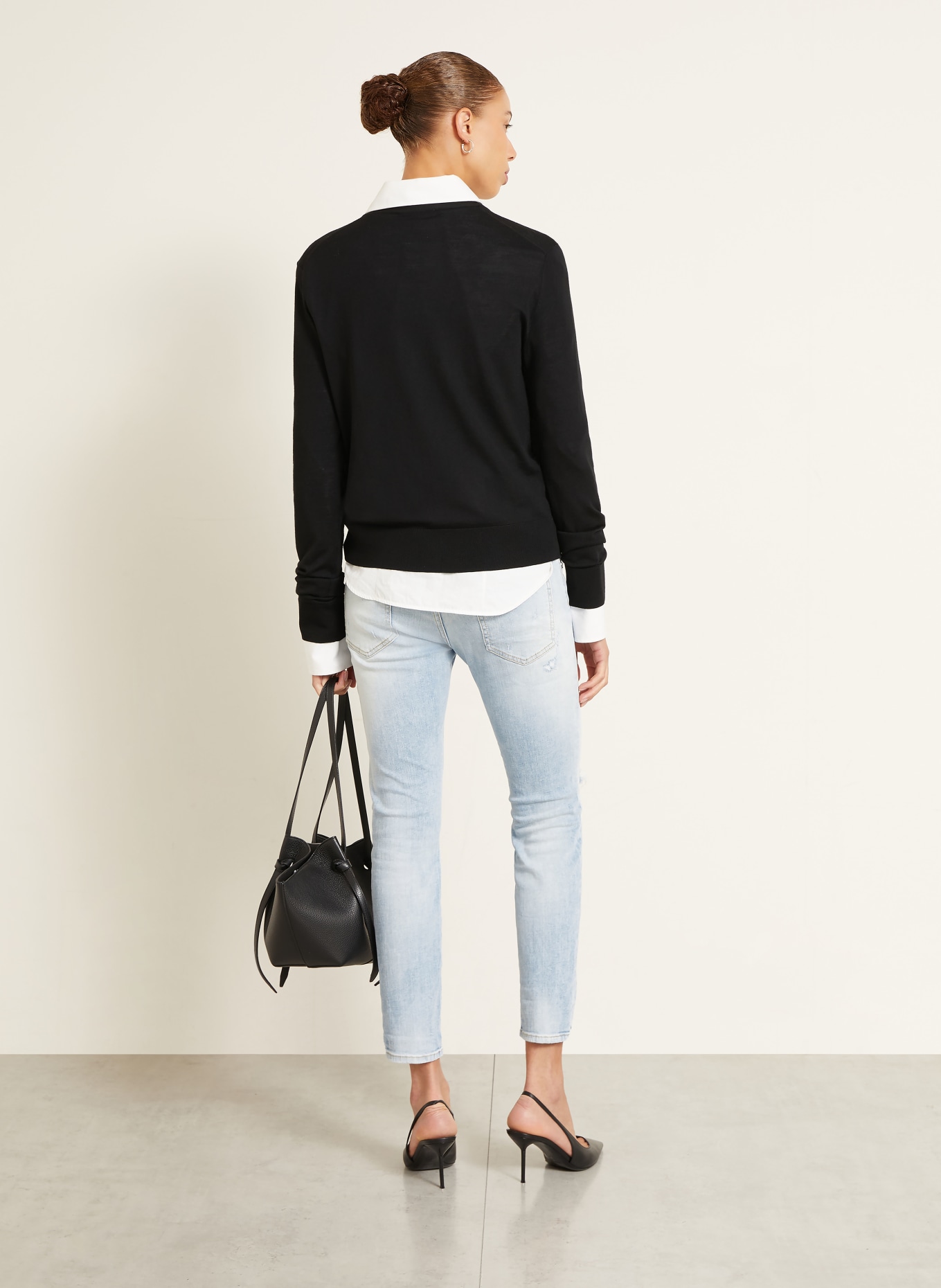 DSQUARED2 Skinny jeans TEDDY: 470 NAVY BLUE