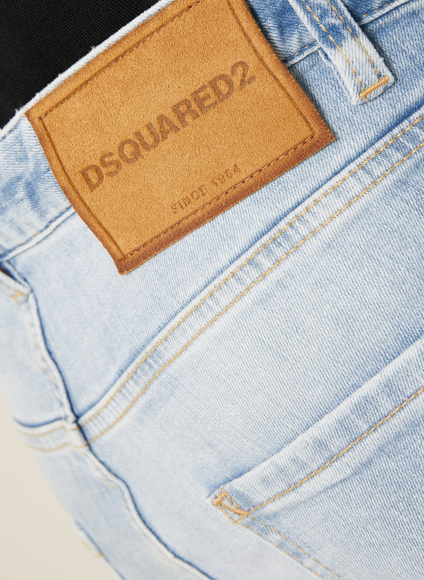 DSQUARED2 Skinny jeans TEDDY: 470 NAVY BLUE