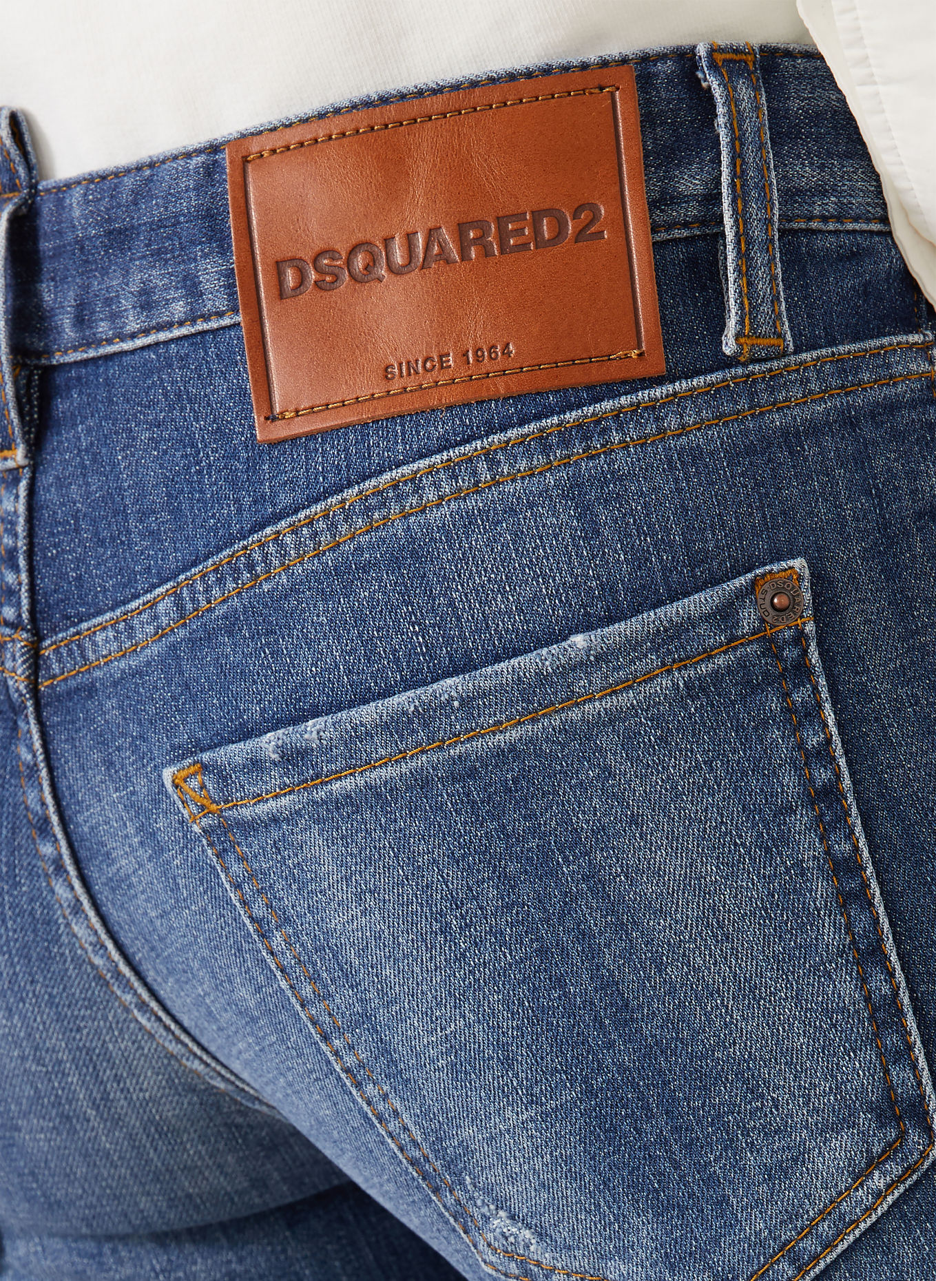 DSQUARED2 JENNA Skinny jeans: 470 NAVY BLUE