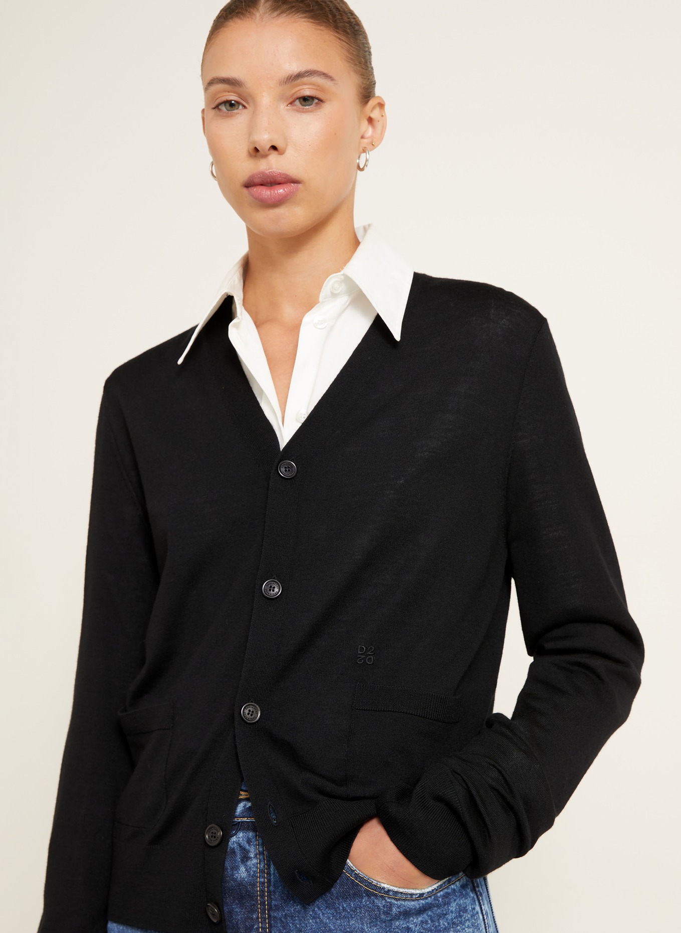 DSQUARED2 Cardigan: BLACK