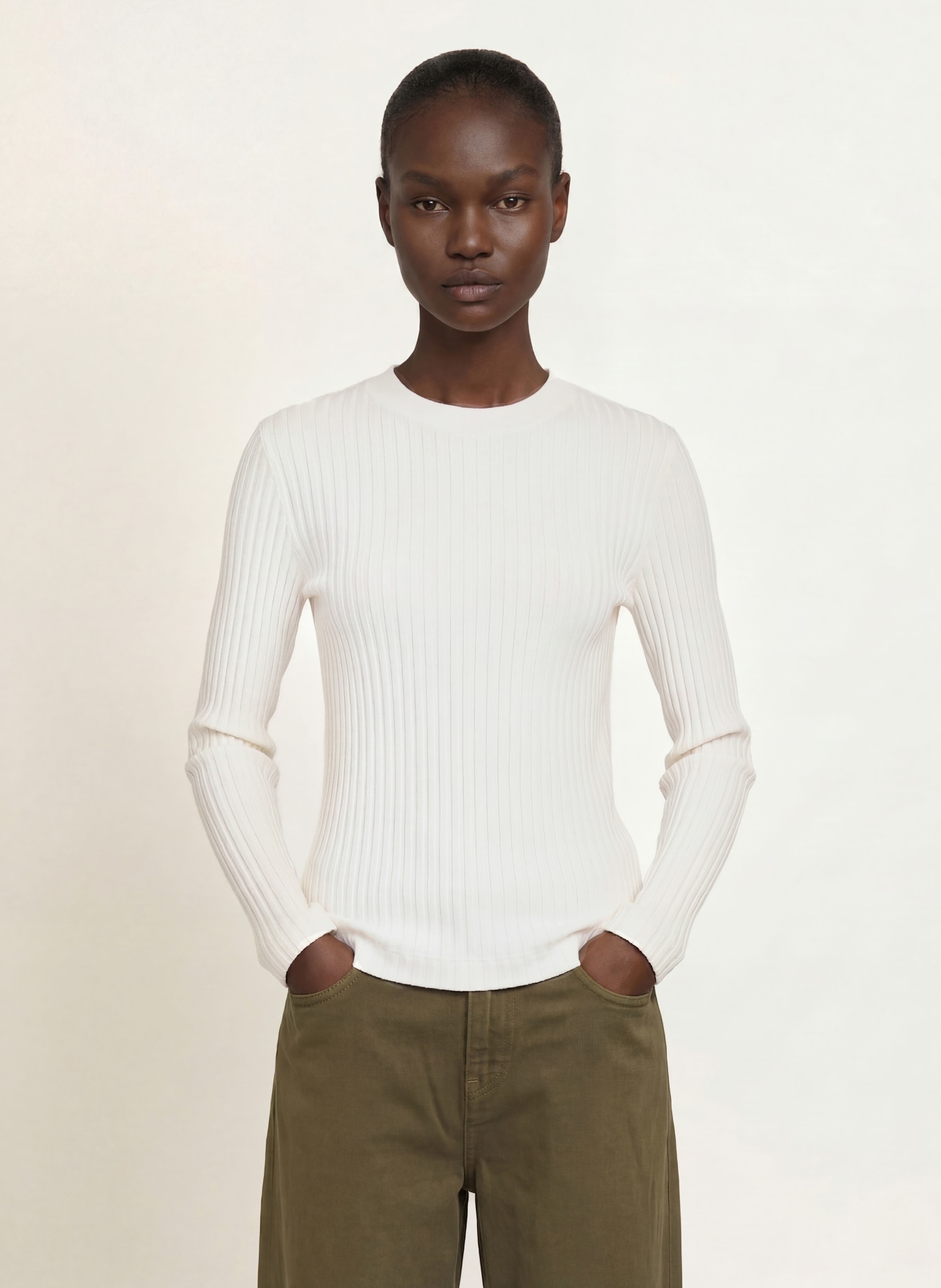 lilienfels Longsleeve: WEISS