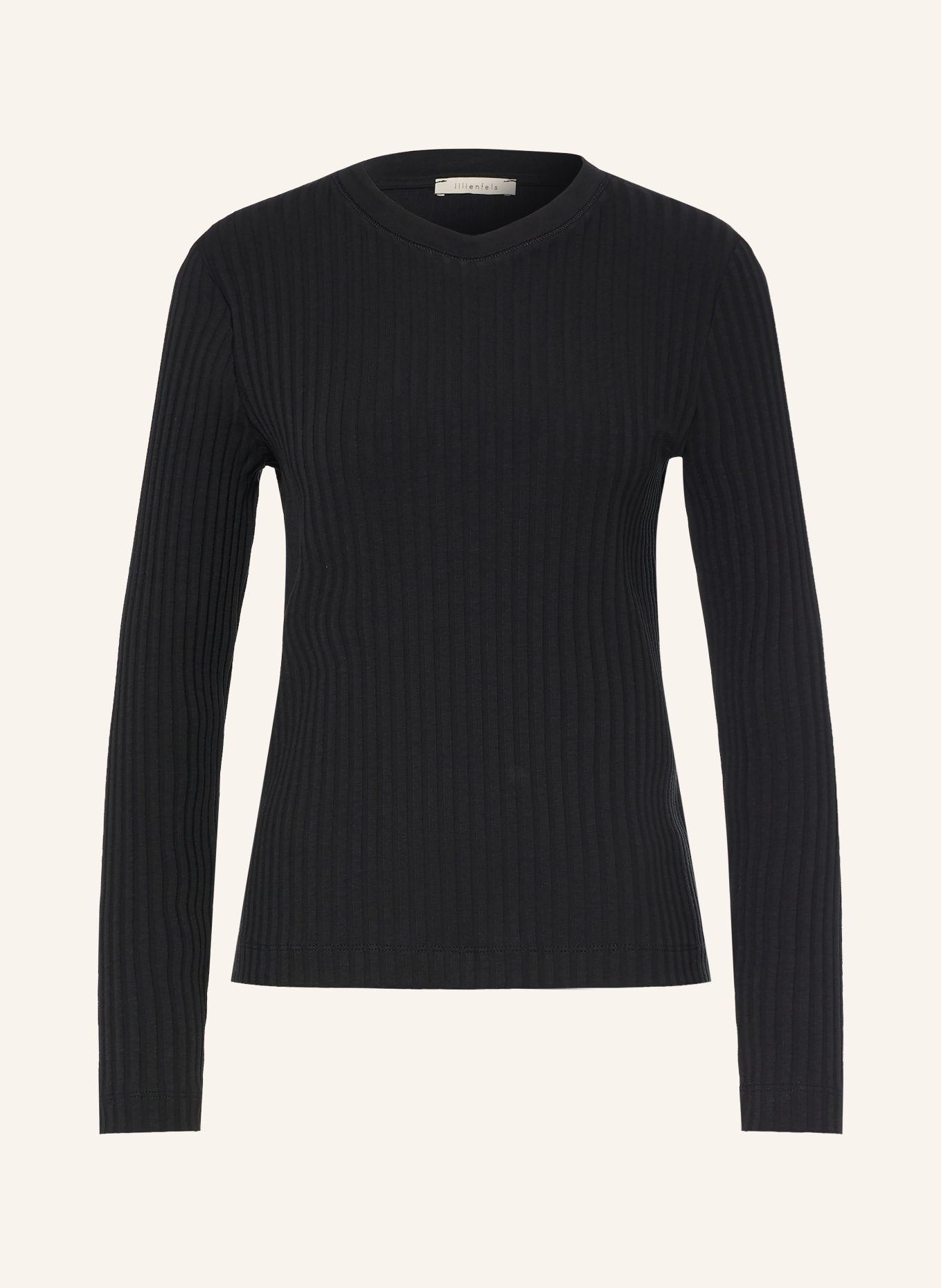 lilienfels Longsleeve: SCHWARZ