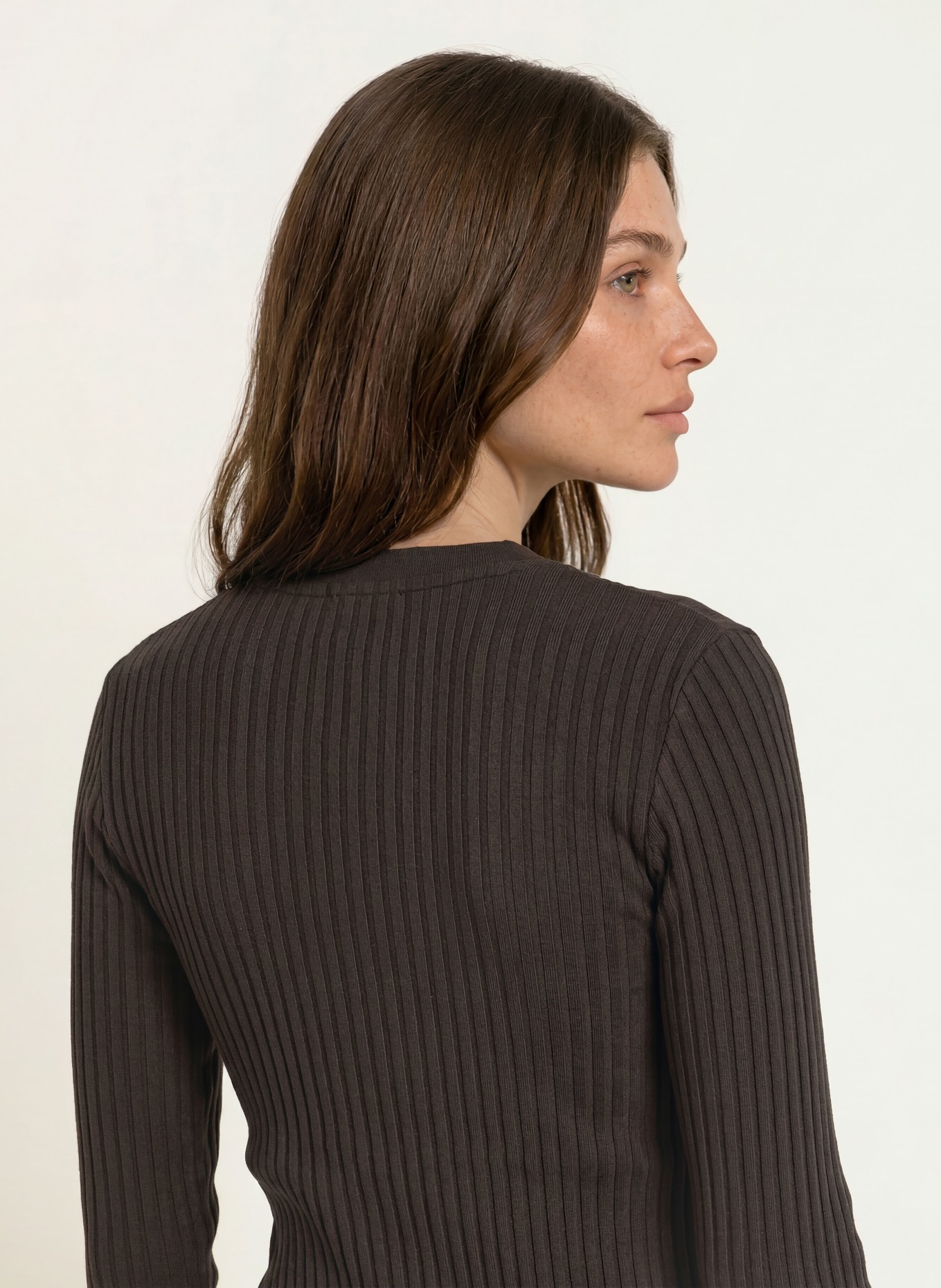 lilienfels Longsleeve: DUNKELBRAUN