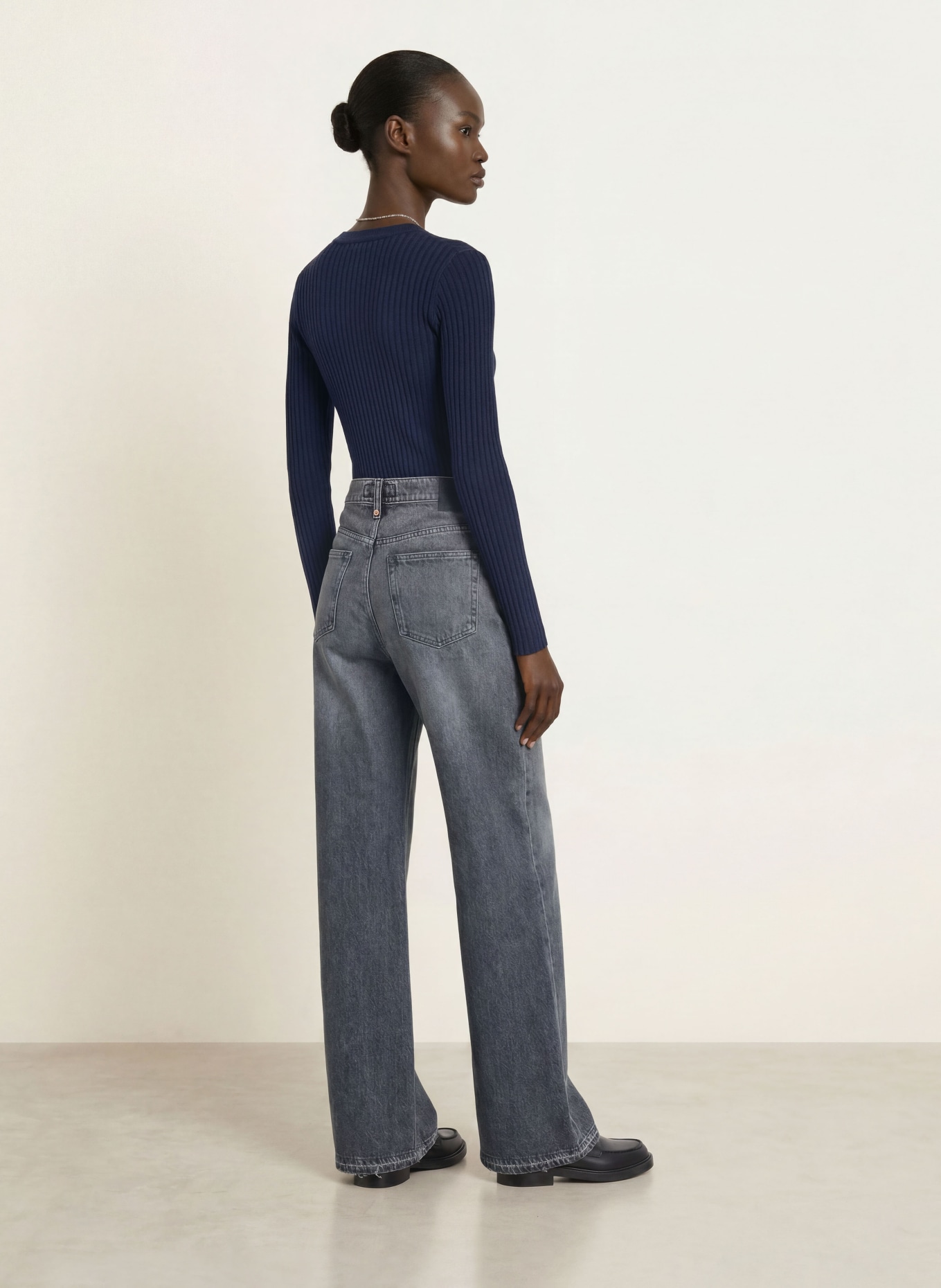 lilienfels Longsleeve: DUNKELBLAU