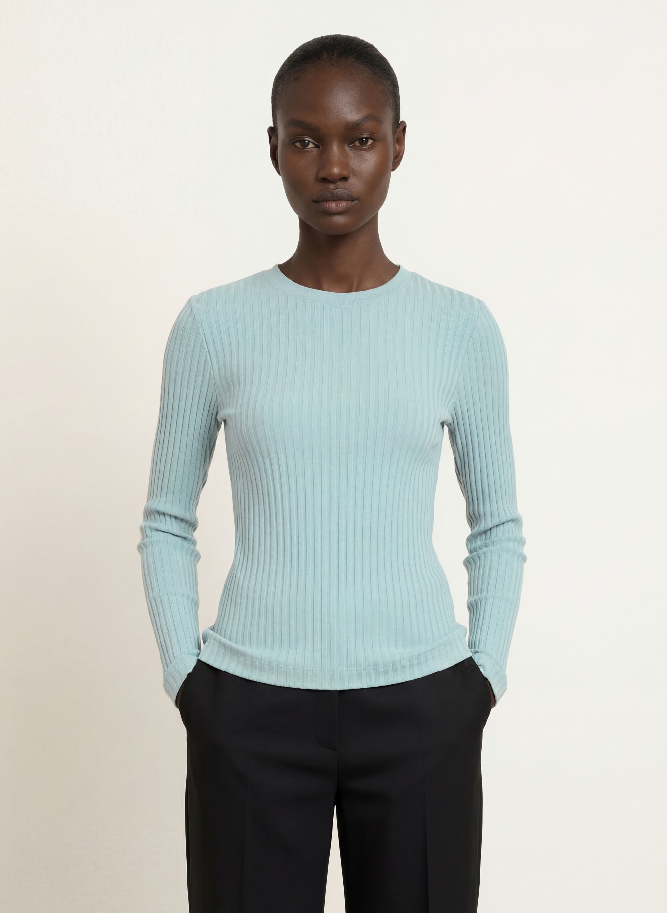lilienfels Longsleeve: HELLBLAU