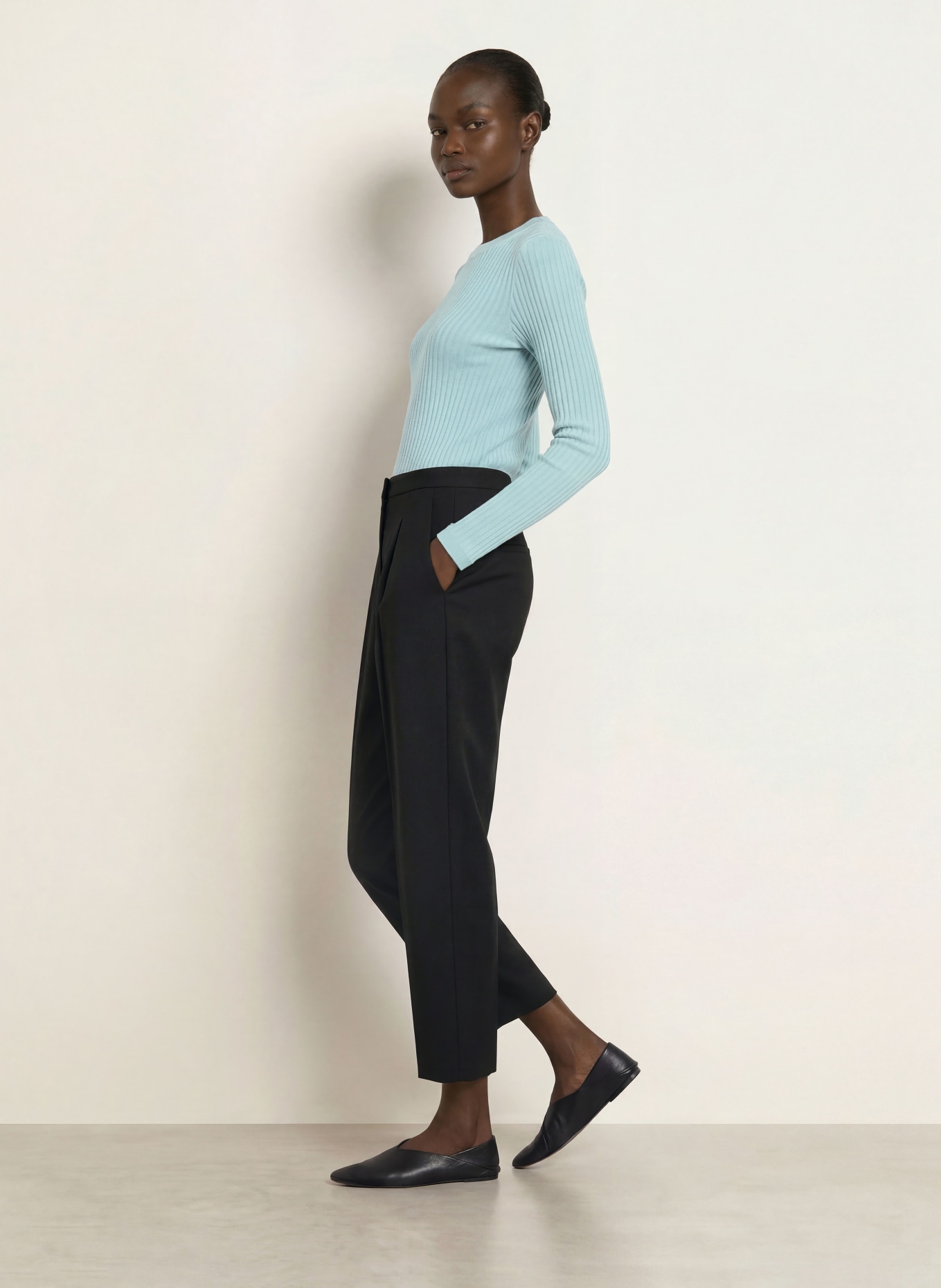 lilienfels Longsleeve: HELLBLAU