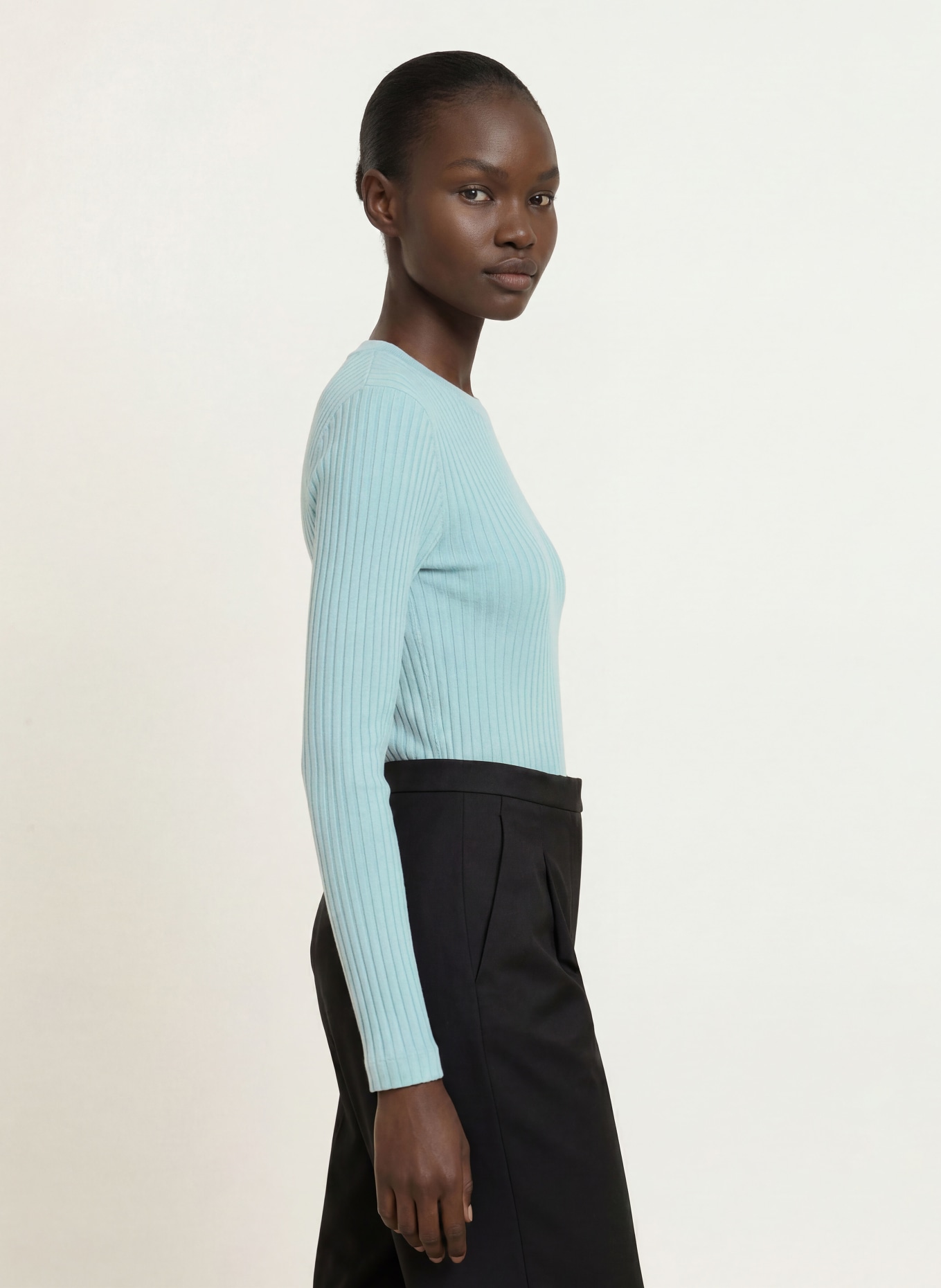 lilienfels Longsleeve: HELLBLAU