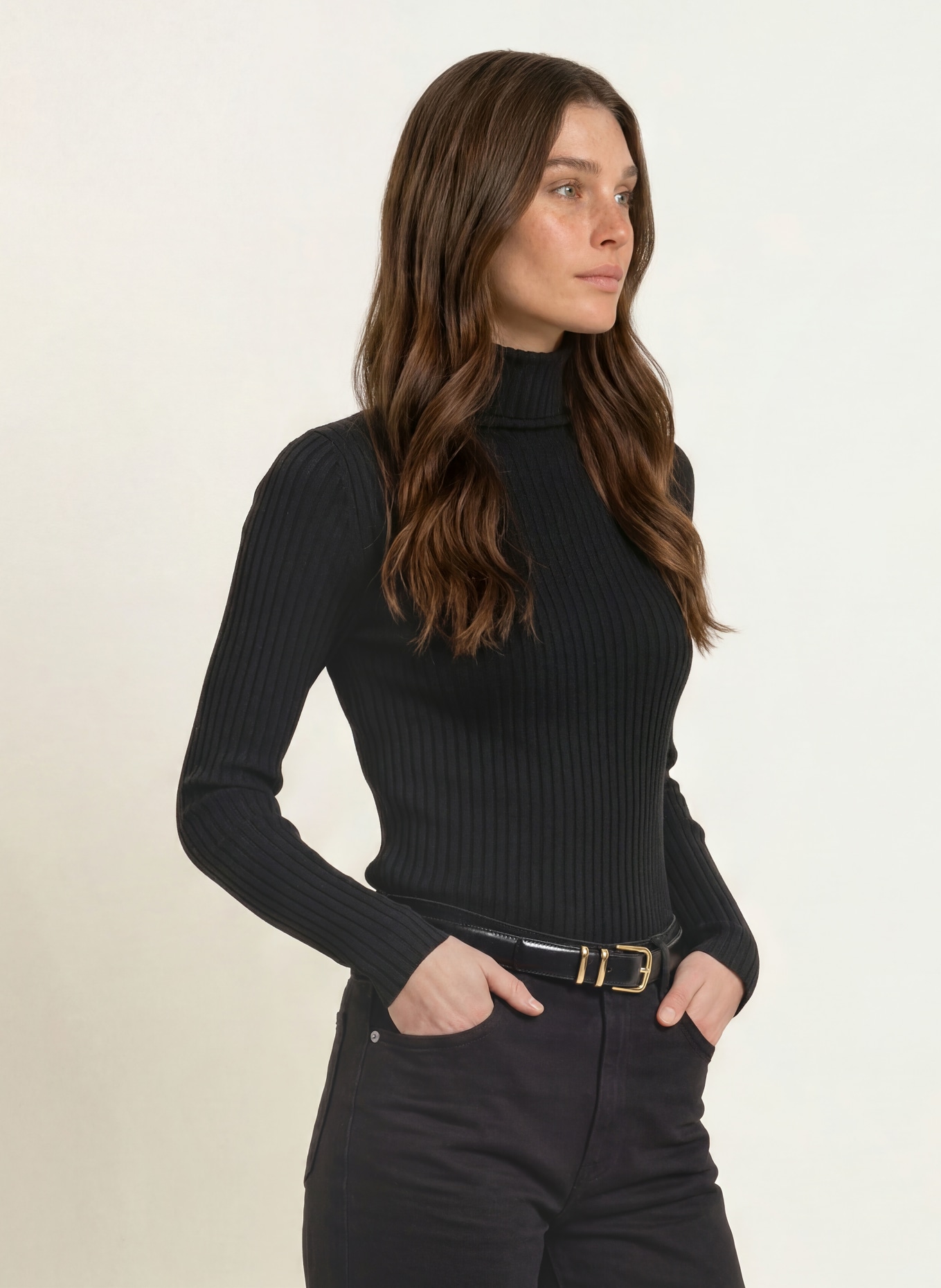 lilienfels Turtleneck top: BLACK
