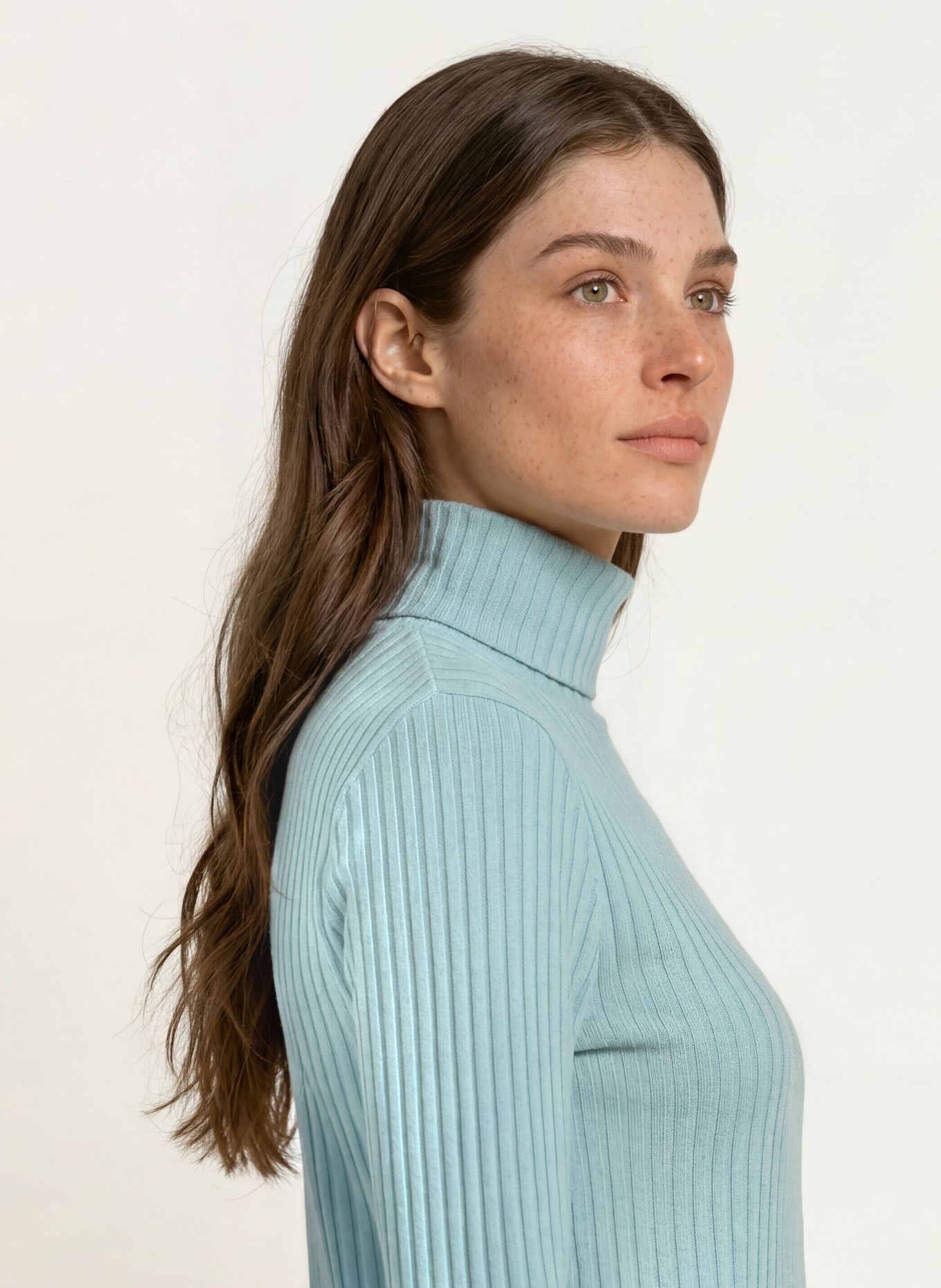 lilienfels Rollkragenshirt: HELLBLAU