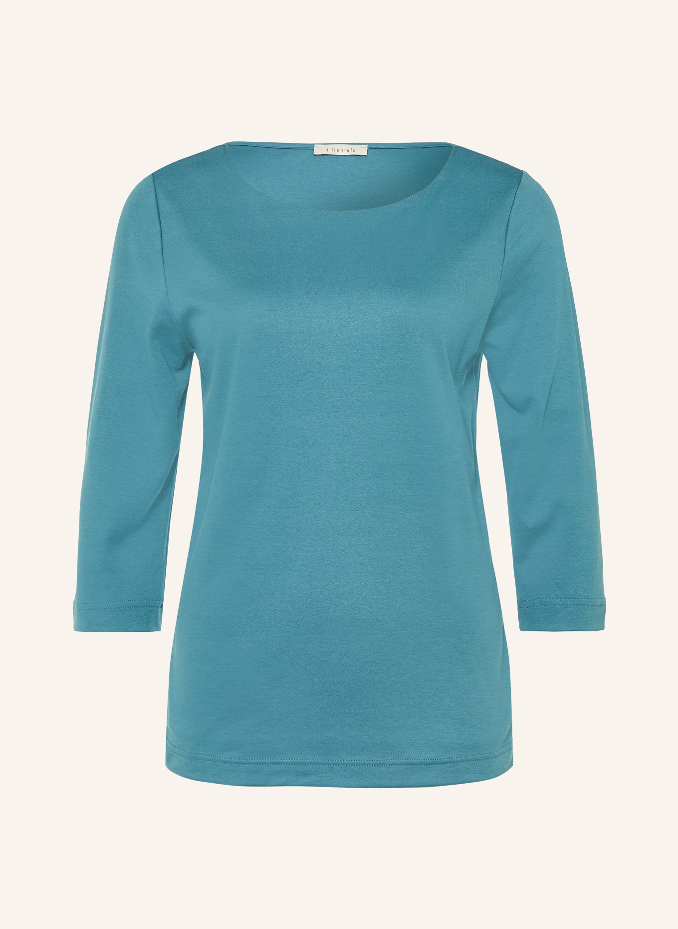 lilienfels Shirt with 3/4 sleeves: TEAL