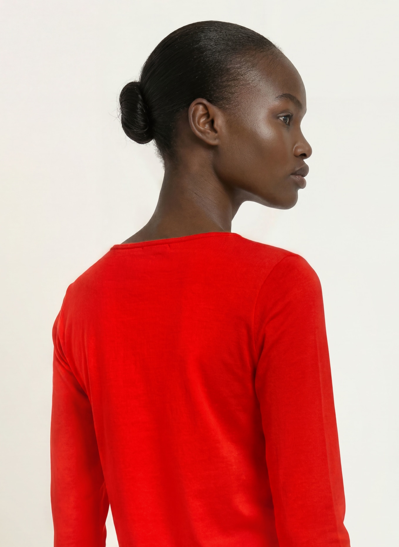 lilienfels Shirt with 3/4 sleeves: RED