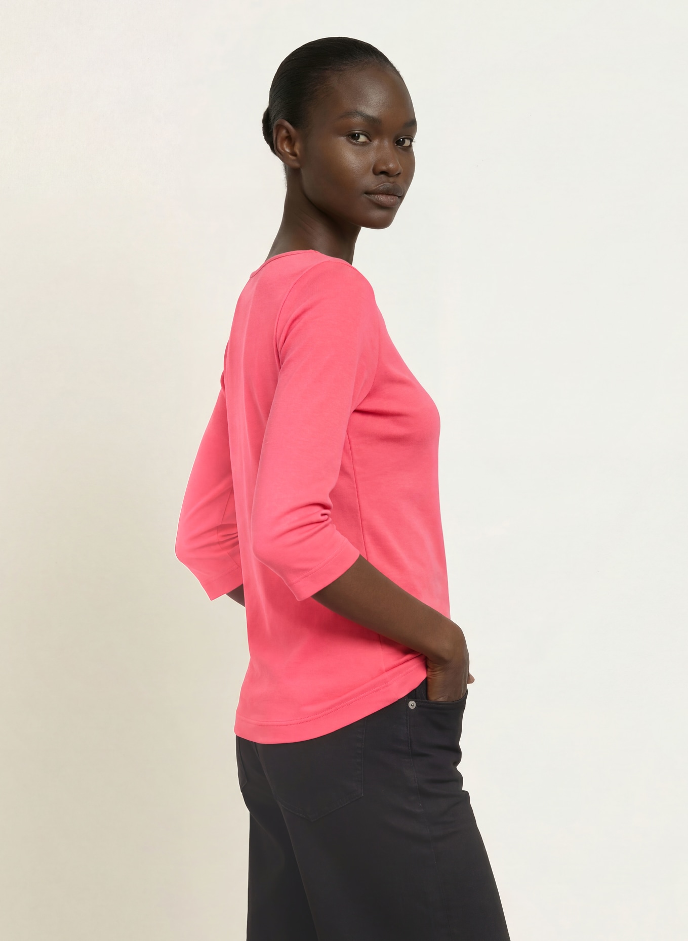 lilienfels Shirt mit 3/4-Arm: PINK